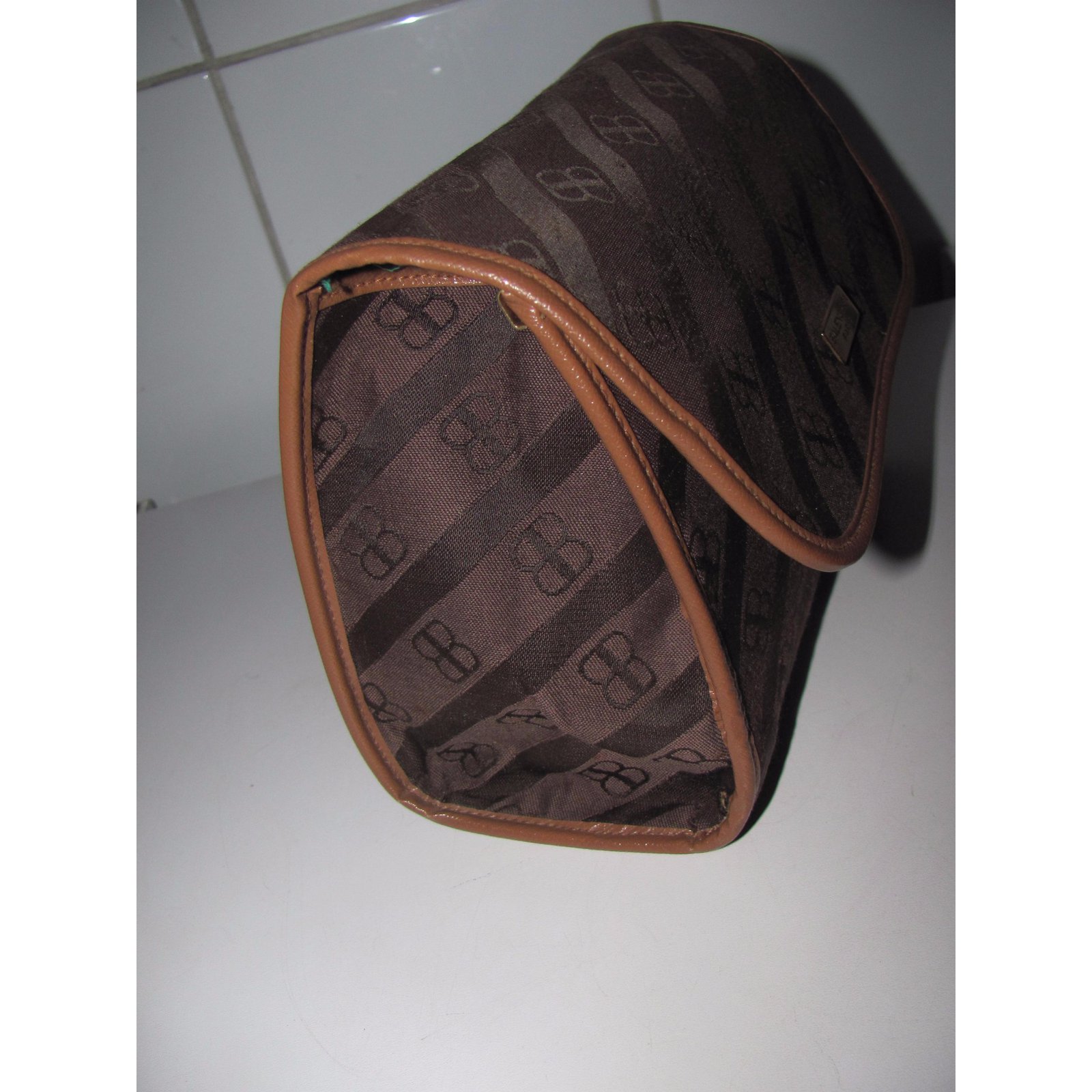 Balenciaga Clutch bags Brown Cloth ref.14794 - Joli Closet