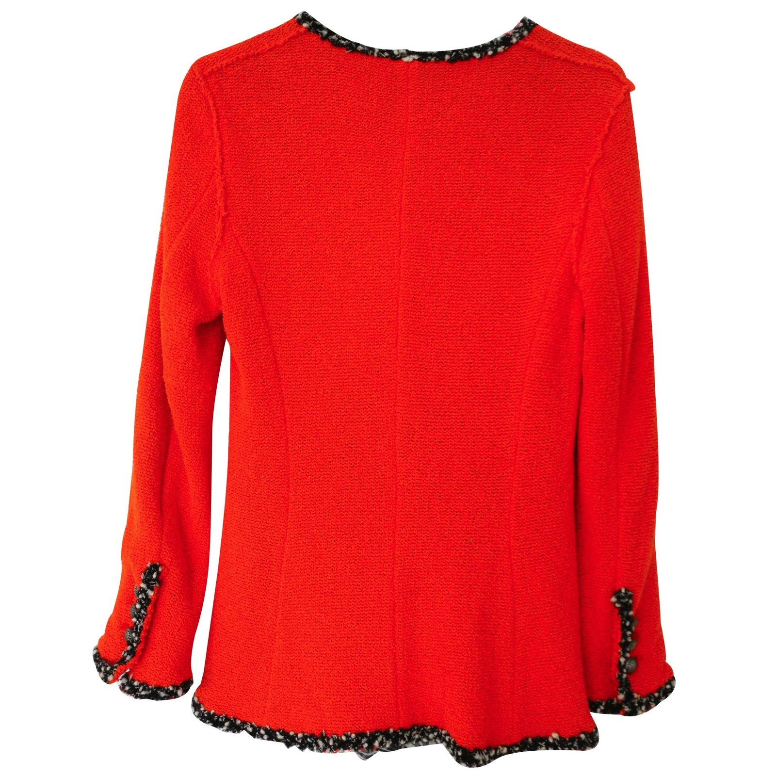 Zara Jackets Orange Cotton ref.14910 - Joli Closet