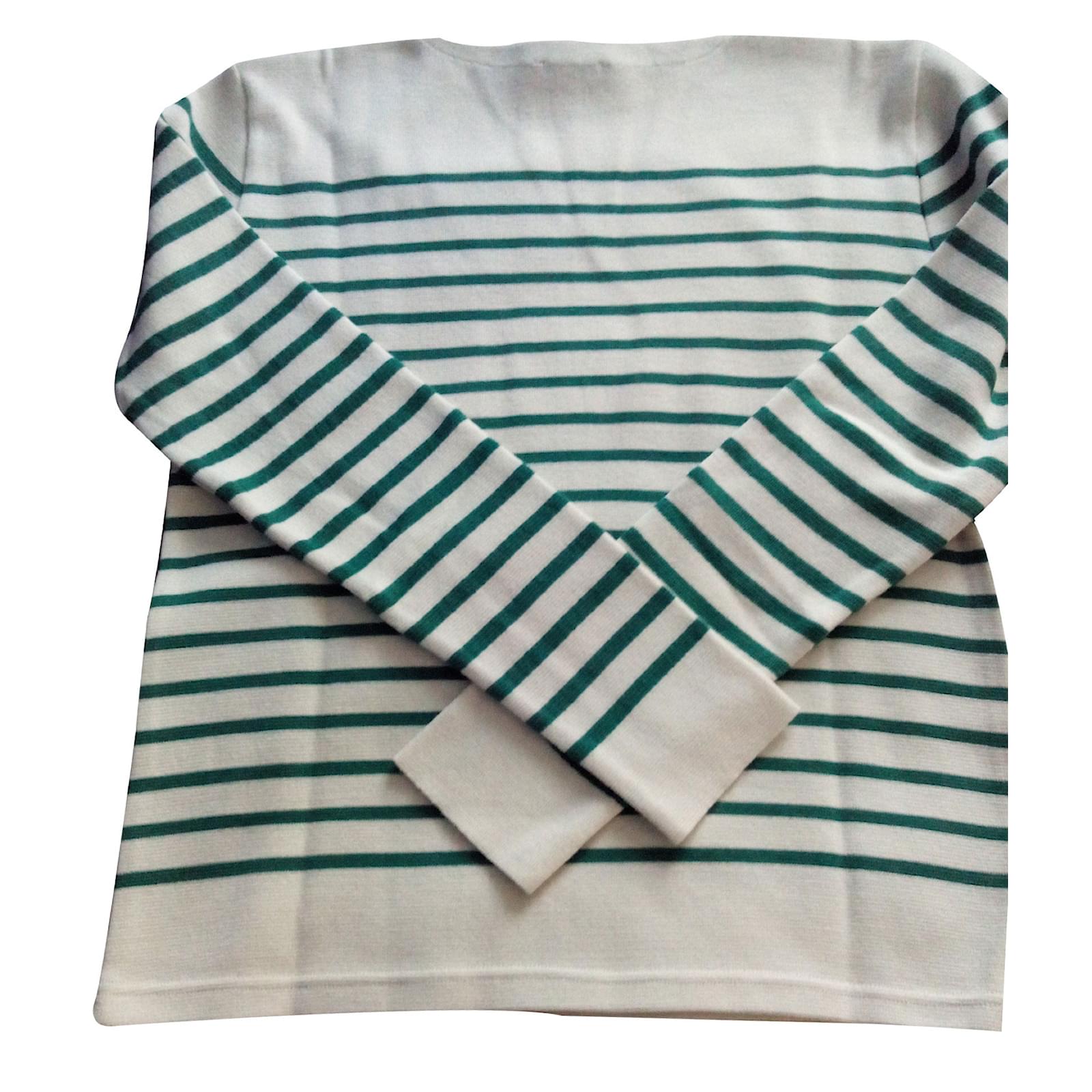 Le Mont St. Michel Suyor-Fancy Ribs Sweater - Navy