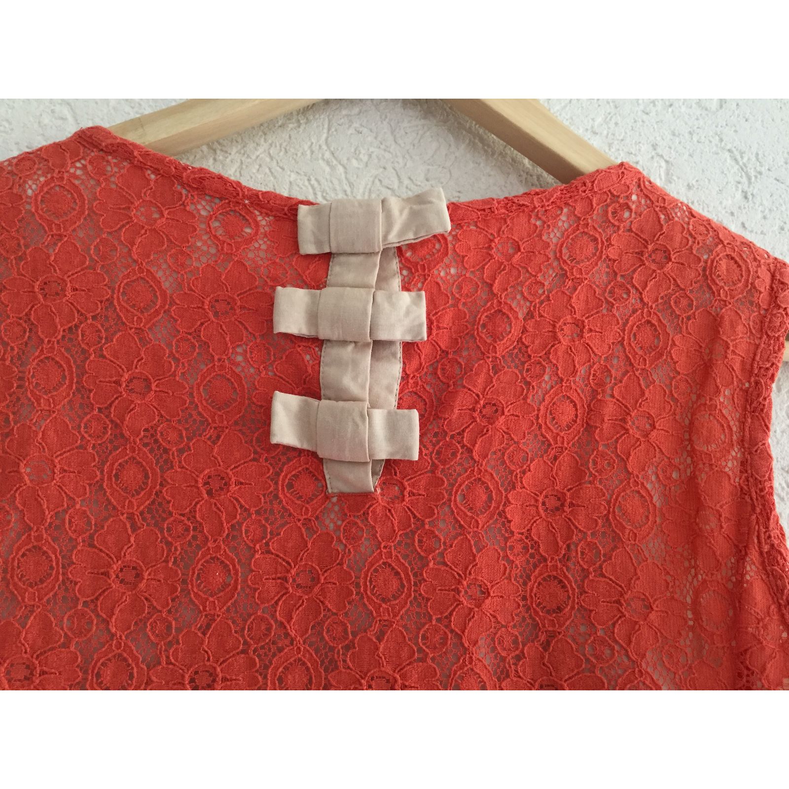 Robe Claudie Pierlot Modèle Rythme - Taille 38 (3), Coton Gris, Très Bon état Occasion