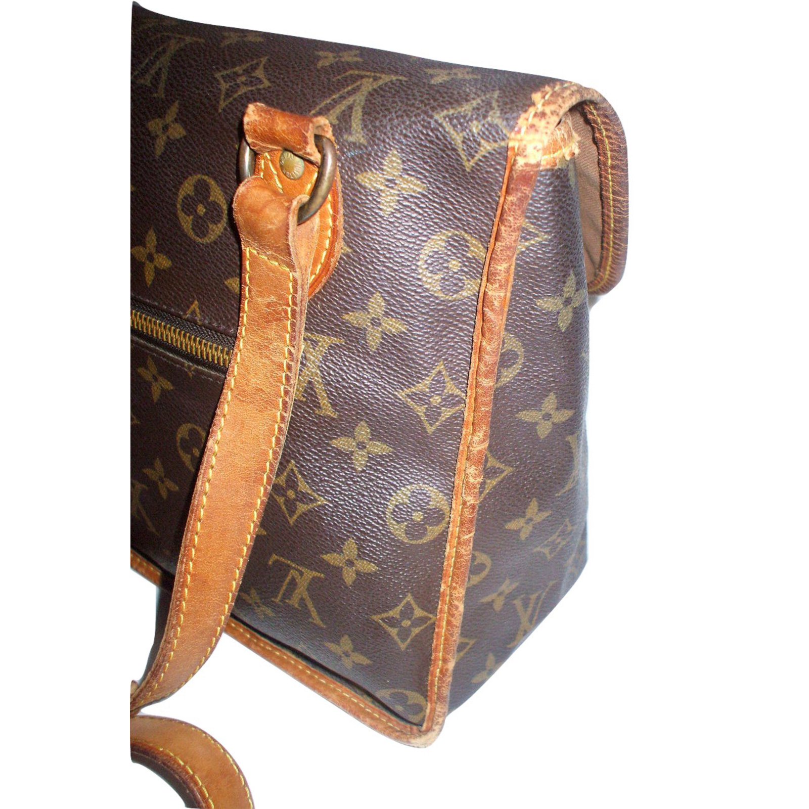 Louis Vuitton Envelope Dust Cover Bag Brown Cotton ref.183836 - Joli Closet