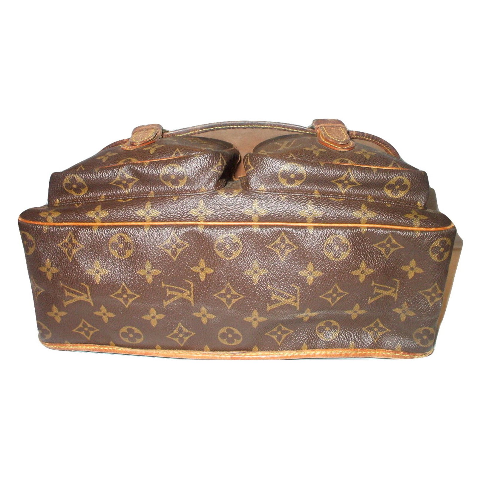 Louis Vuitton Compiegne 28 Brown Cloth ref.178619 - Joli Closet