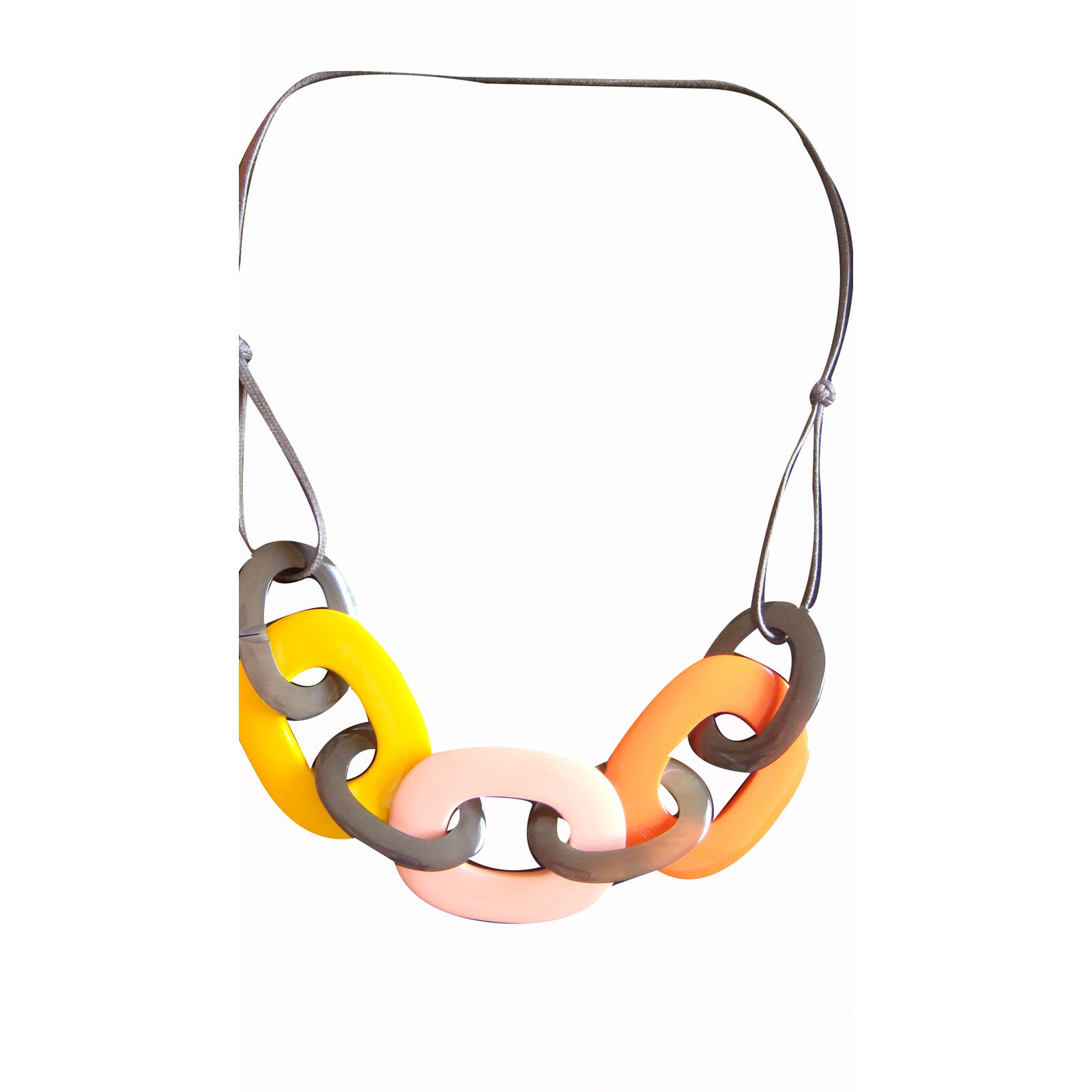 Hermès Necklaces Multiple colors Wood ref.16746 - Joli Closet