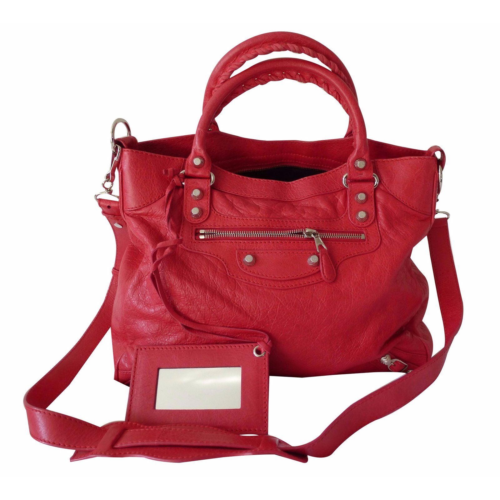 Balenciaga Handbags Pink Leather ref.17010 - Joli Closet
