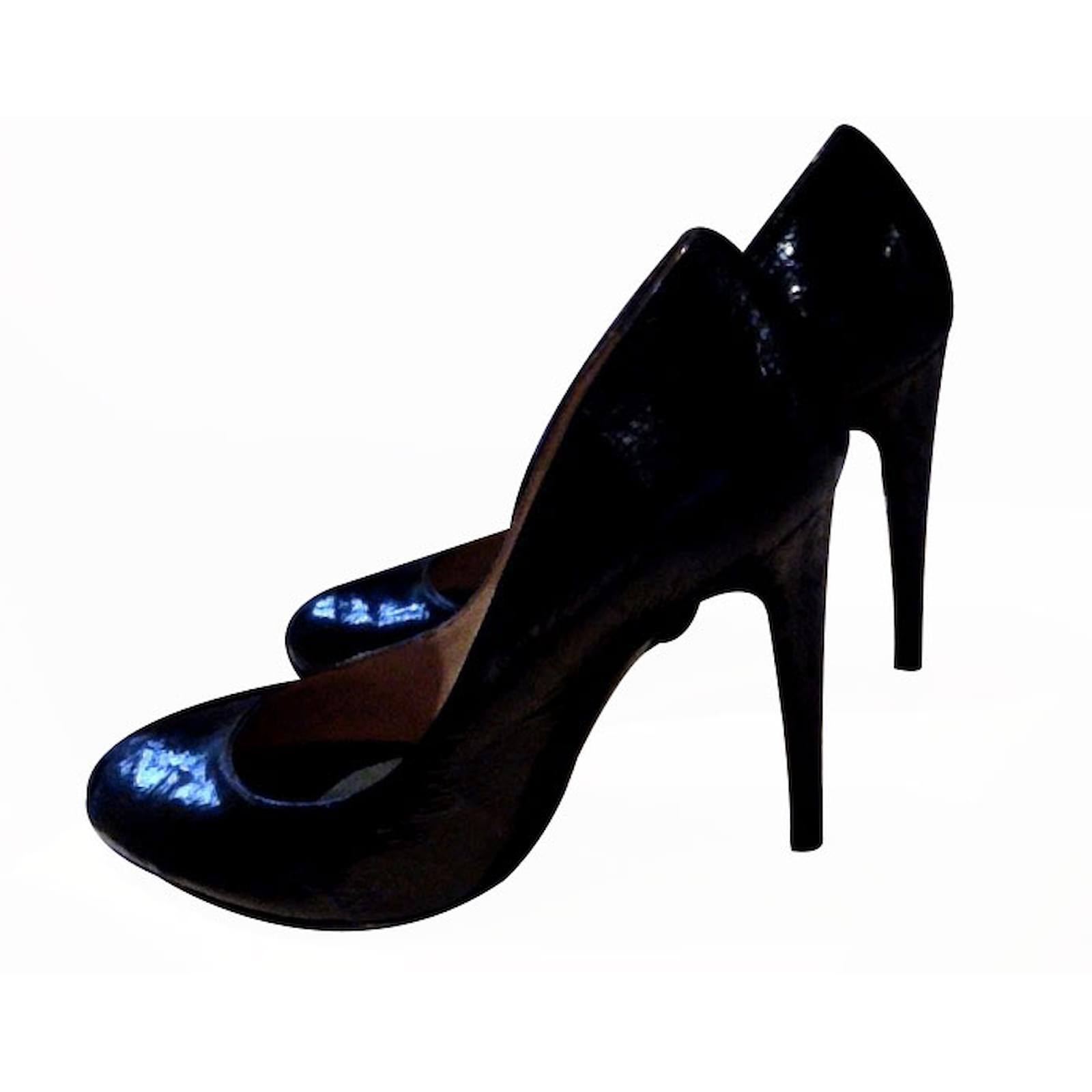sergio rossi black heels