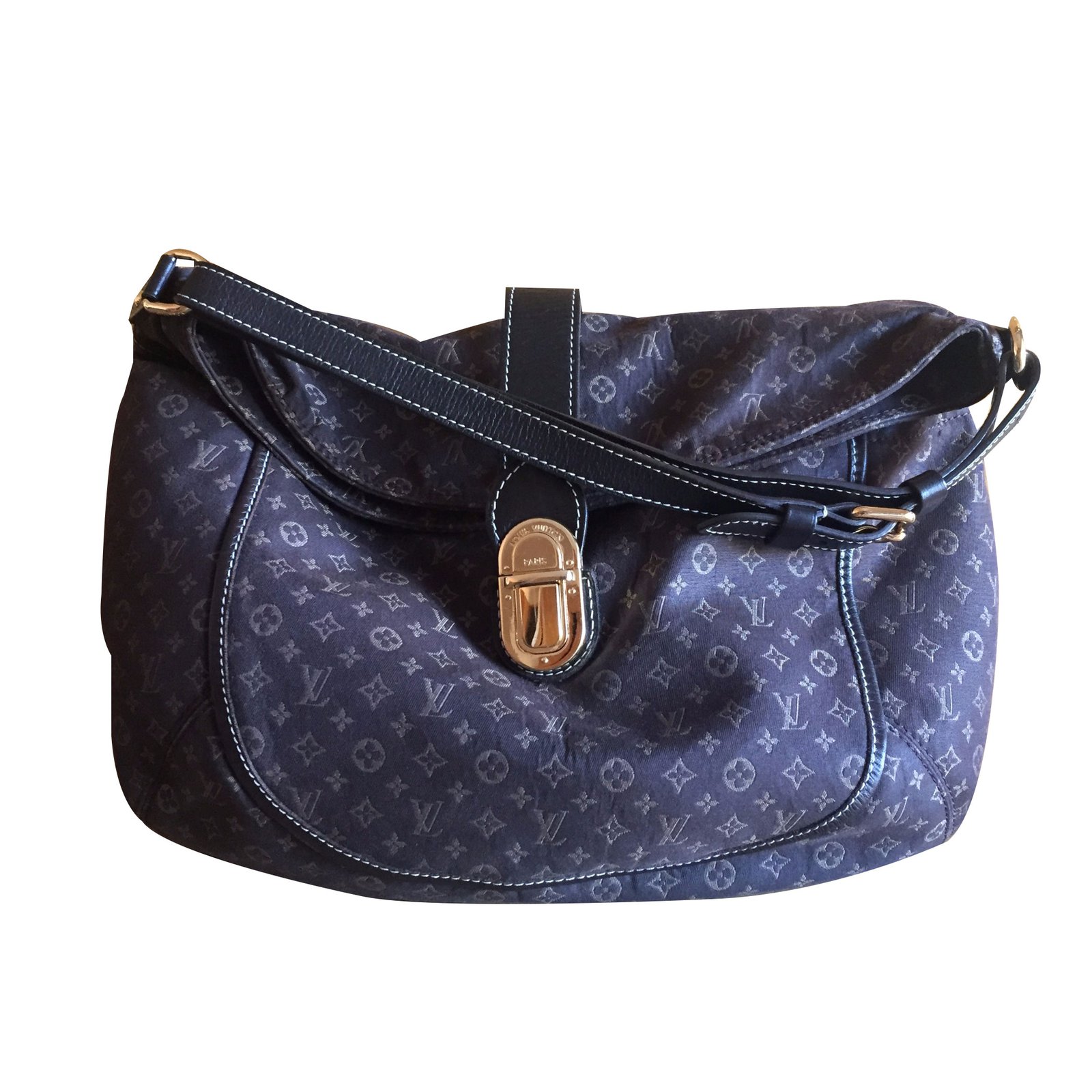 Louis Vuitton - Authenticated Idylle Romance Handbag - Cloth Blue for Women, Never Worn