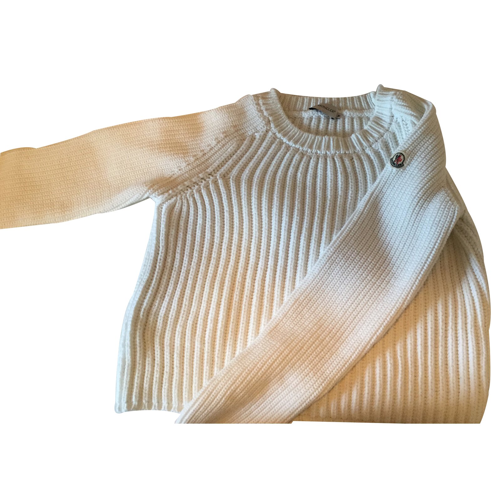 Moncler Knitwear White Cotton ref.18126 - Joli Closet