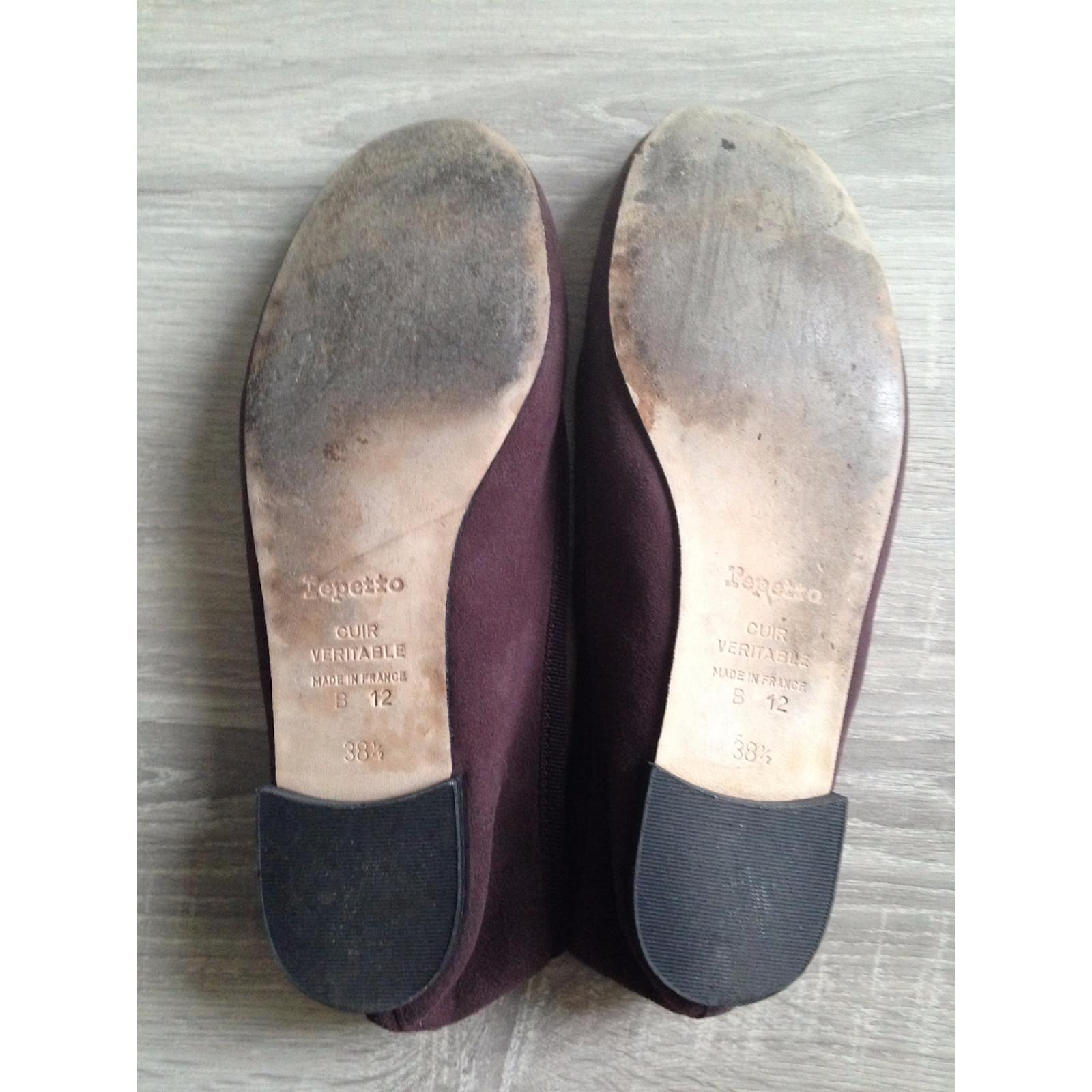 Shoes Repetto Cendrillon Brown Lambskin Joli Closet