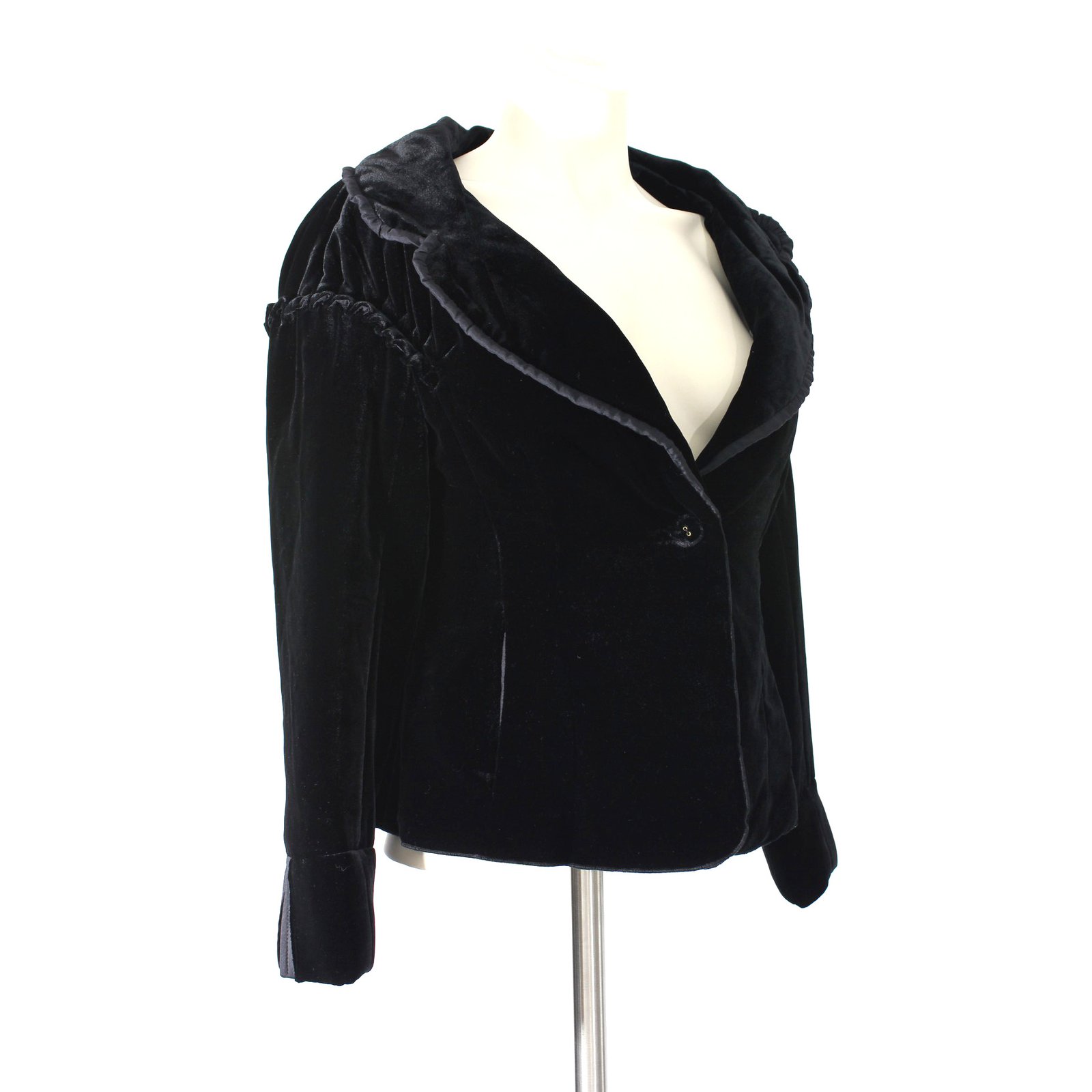 Nina Ricci Veste blazer Black Silk Viscose ref.18604 - Joli Closet