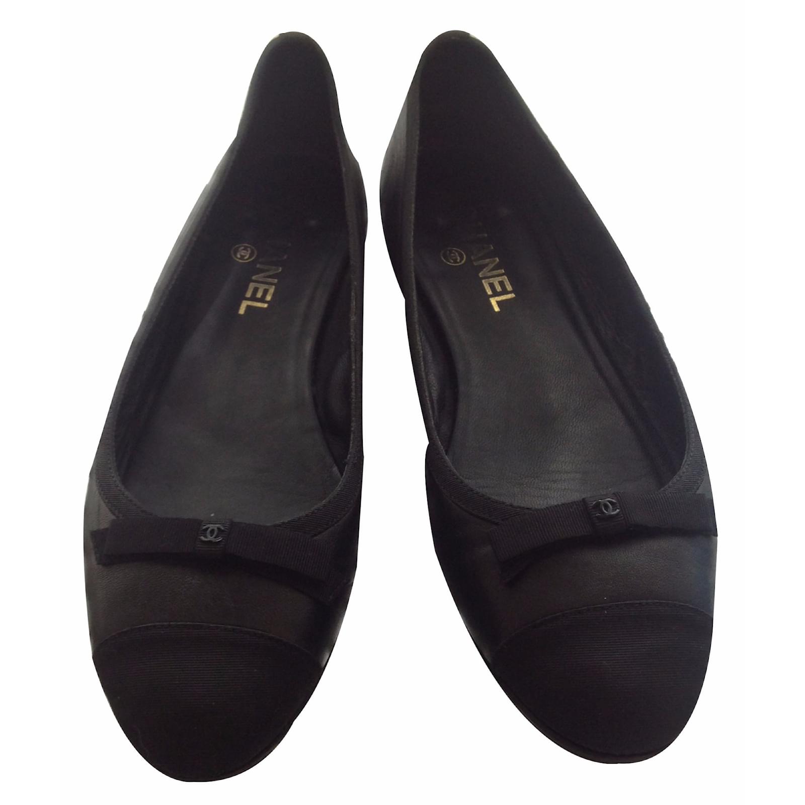 chanel-ballet-flats-black-leather-ref-19350-joli-closet