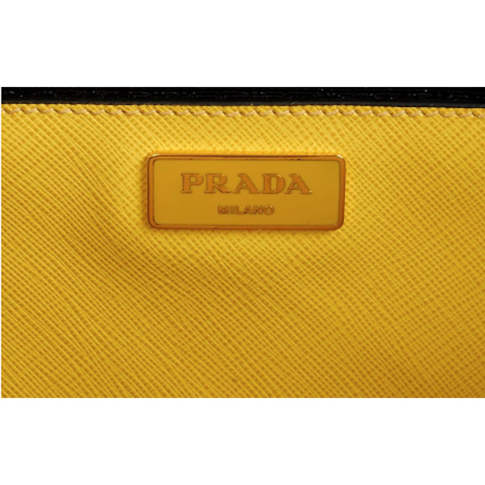 Prada identity Yellow Leather ref.351767 - Joli Closet