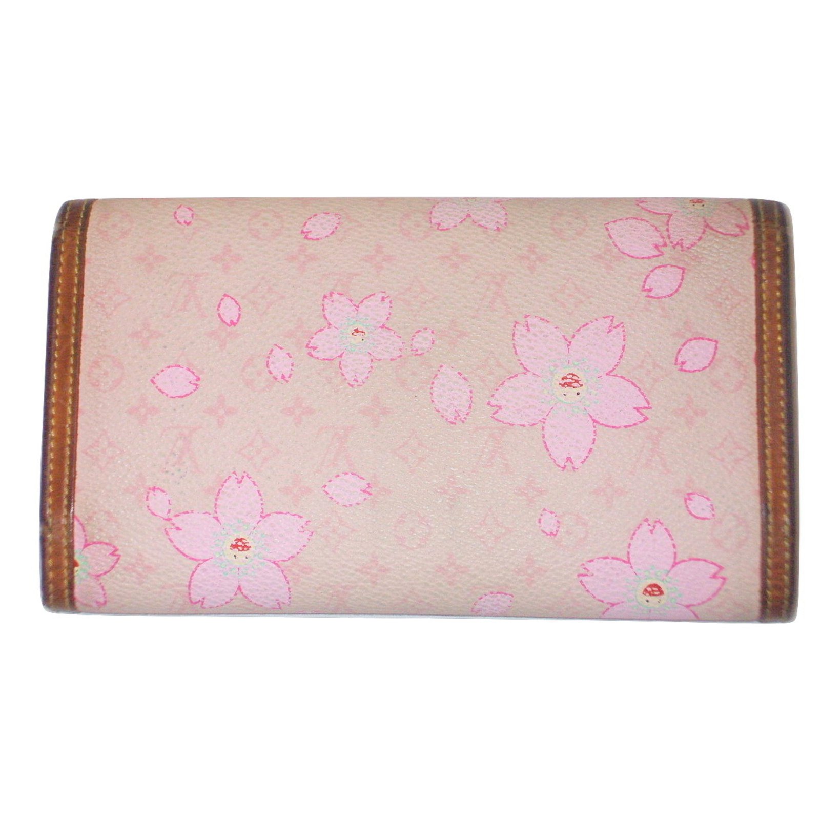 Speedy Cherry Blossom Louis Vuitton Takashi Murakami Pink Cloth ref.118042  - Joli Closet