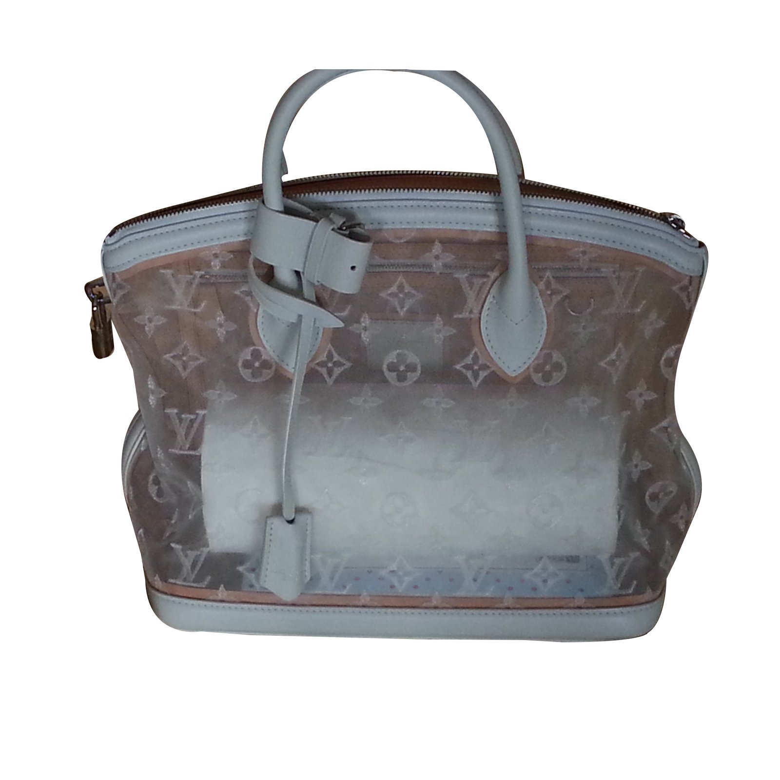 Louis Vuitton Limited Edition Monogram Transparence Lockit Bag 2012