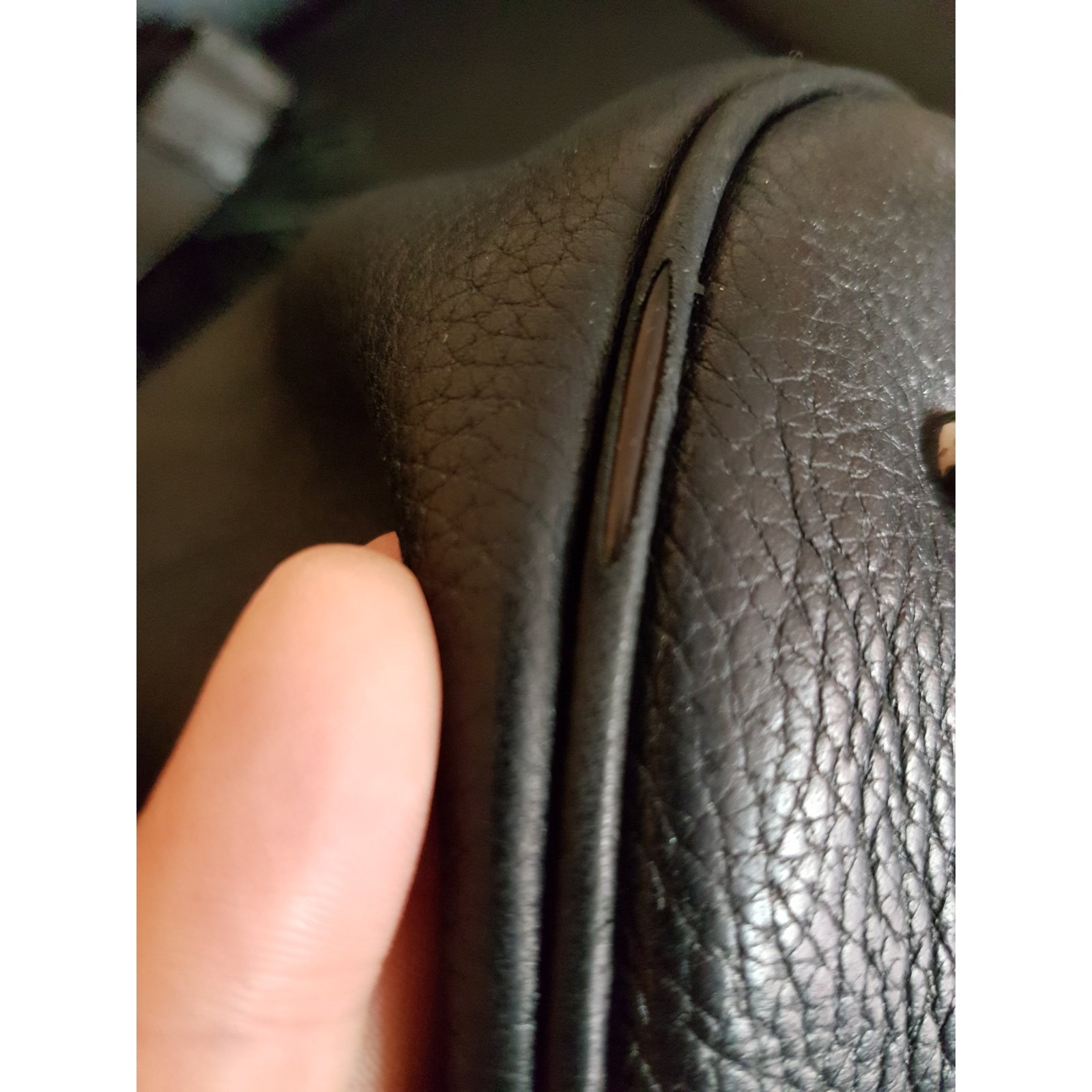 Lancel Premier Flirt GM Black Leather ref.20823 - Joli Closet