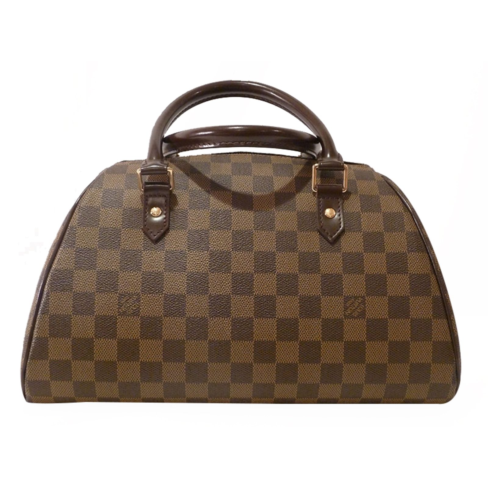 LOUIS VUITTON Ribera MM Damier Ebene Canvas Bag