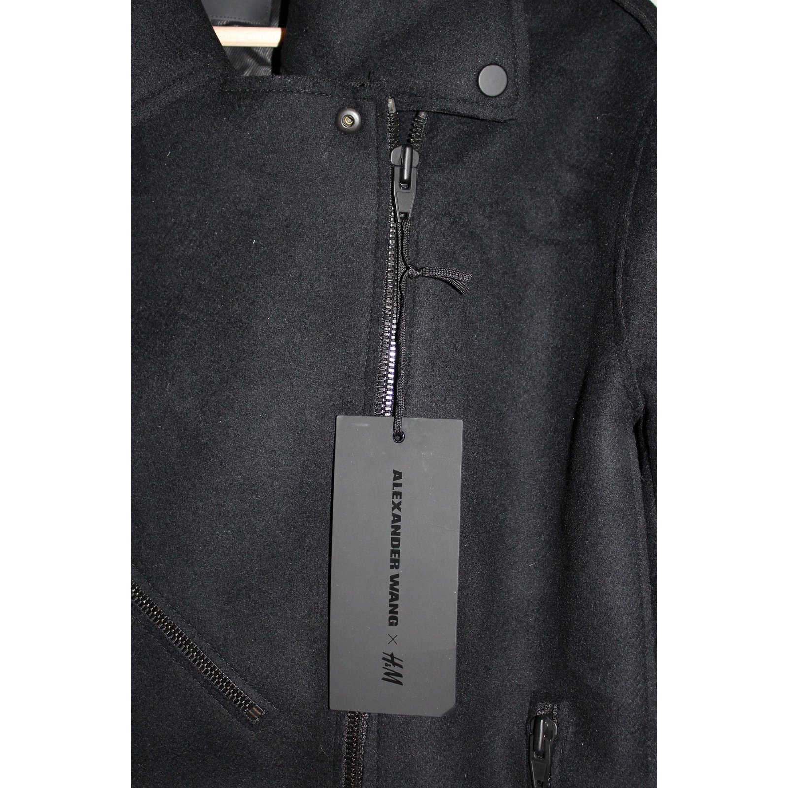 Alexander Wang Coat Black Wool ref.23184 - Joli Closet