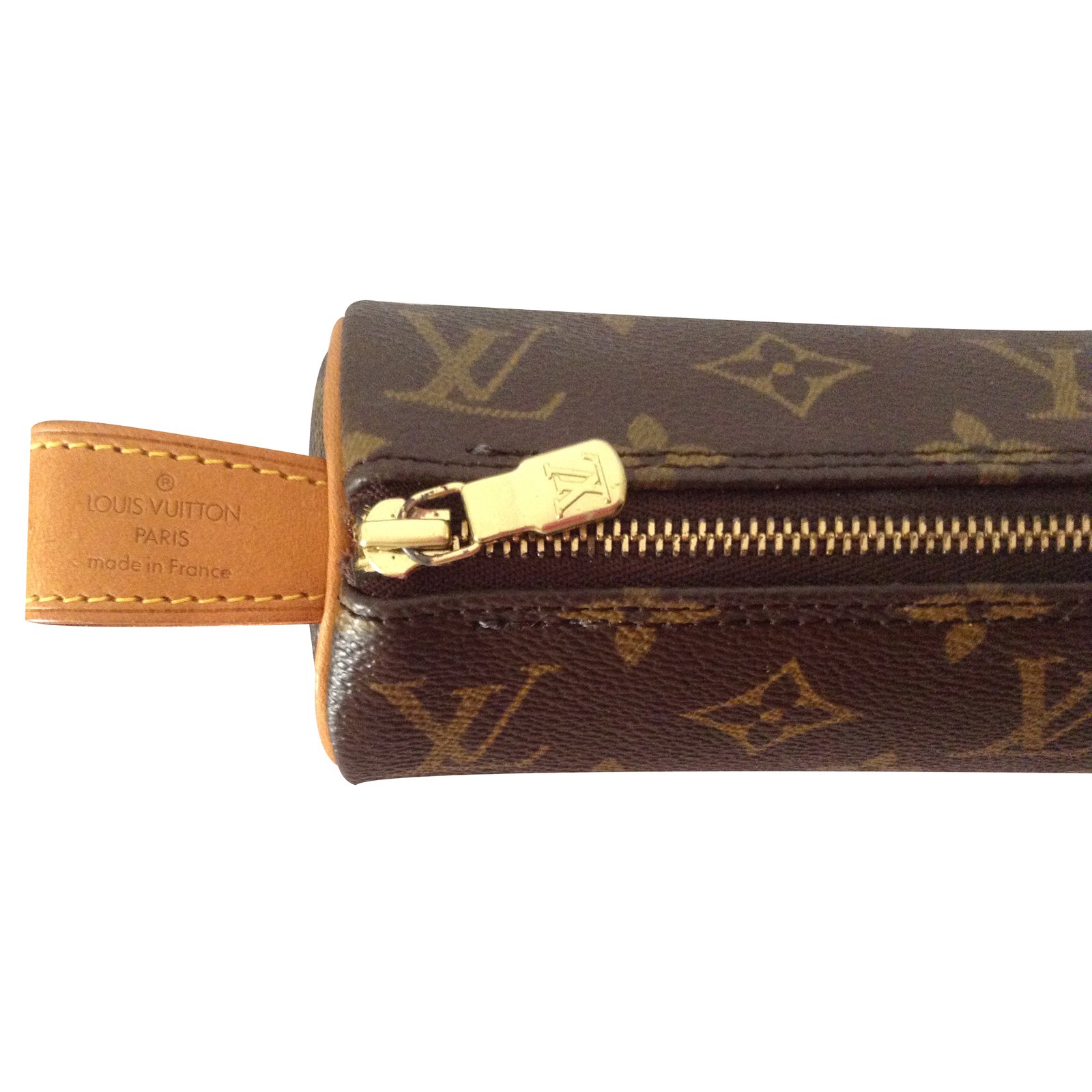 Louis Vuitton Trousse Makeup Brown Cloth ref.980435 - Joli Closet