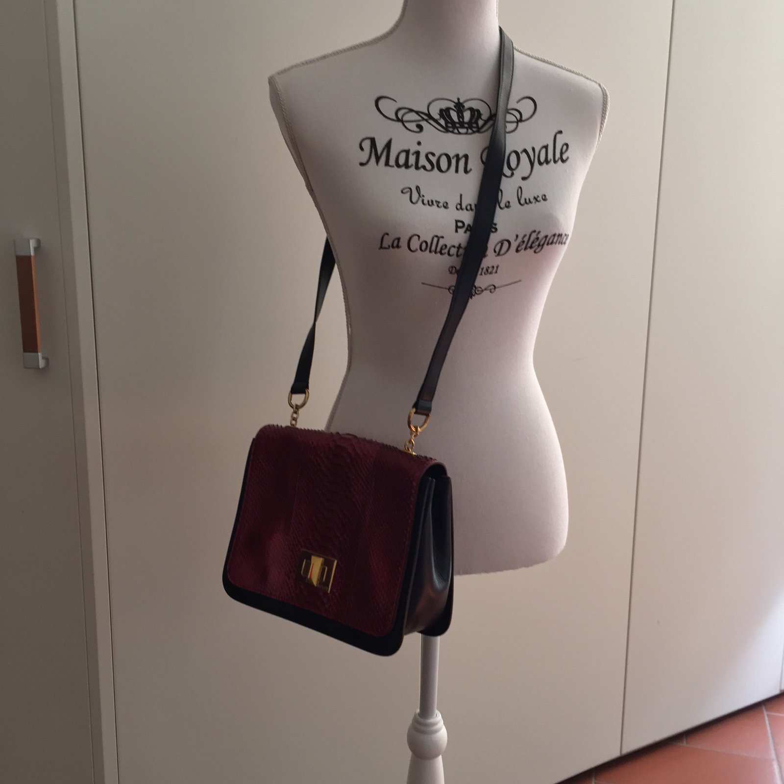 Emilio Pucci Marquise bag Black Exotic leather ref.23345 - Joli Closet