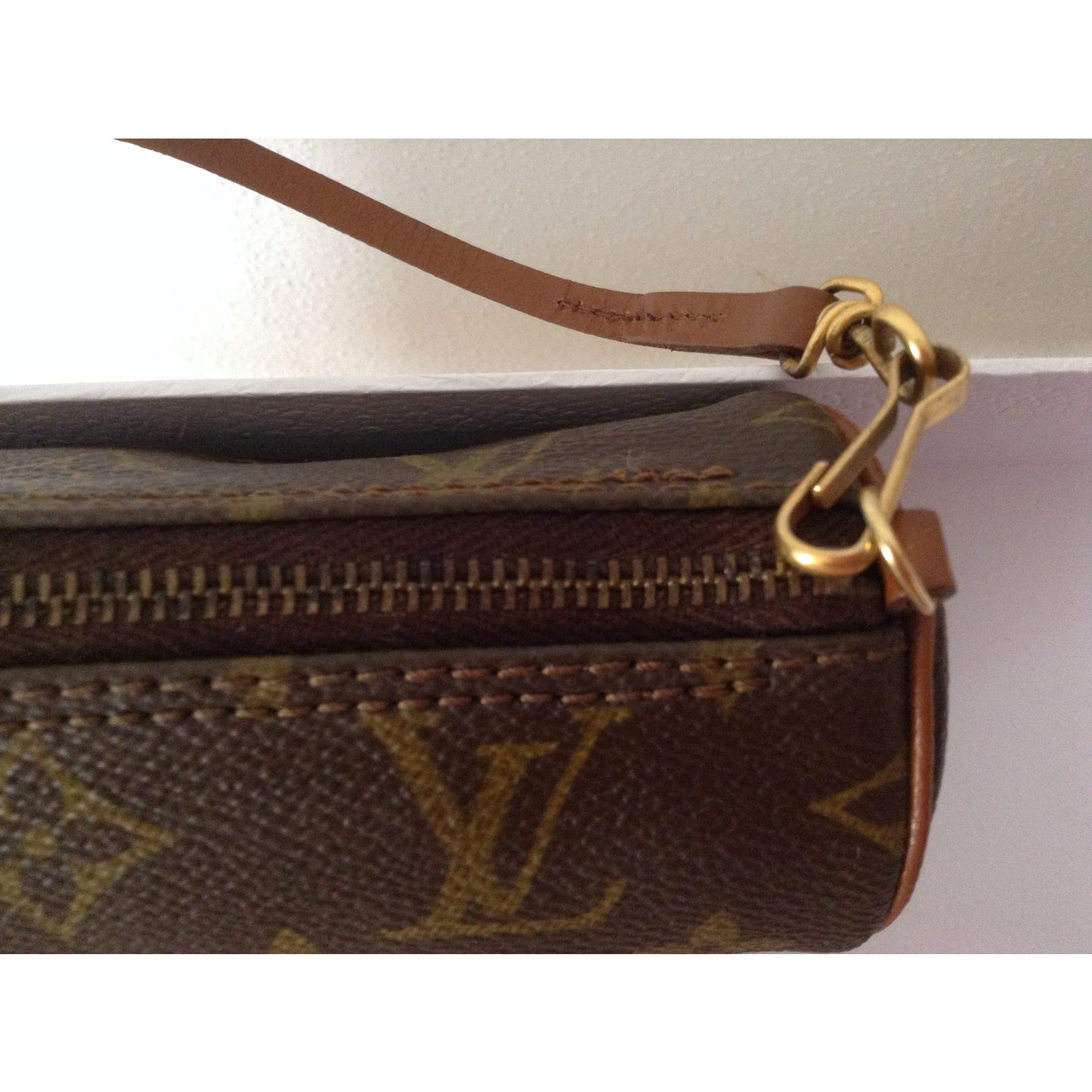 Écharpe Louis Vuitton Marron ref.454283 - Joli Closet