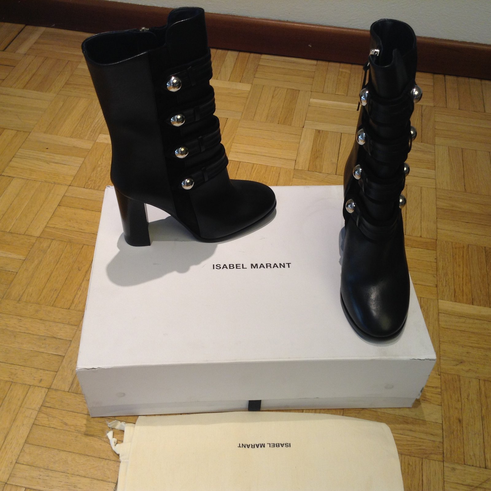 Marant Brandeburg boots Black ref.23445 Joli Closet
