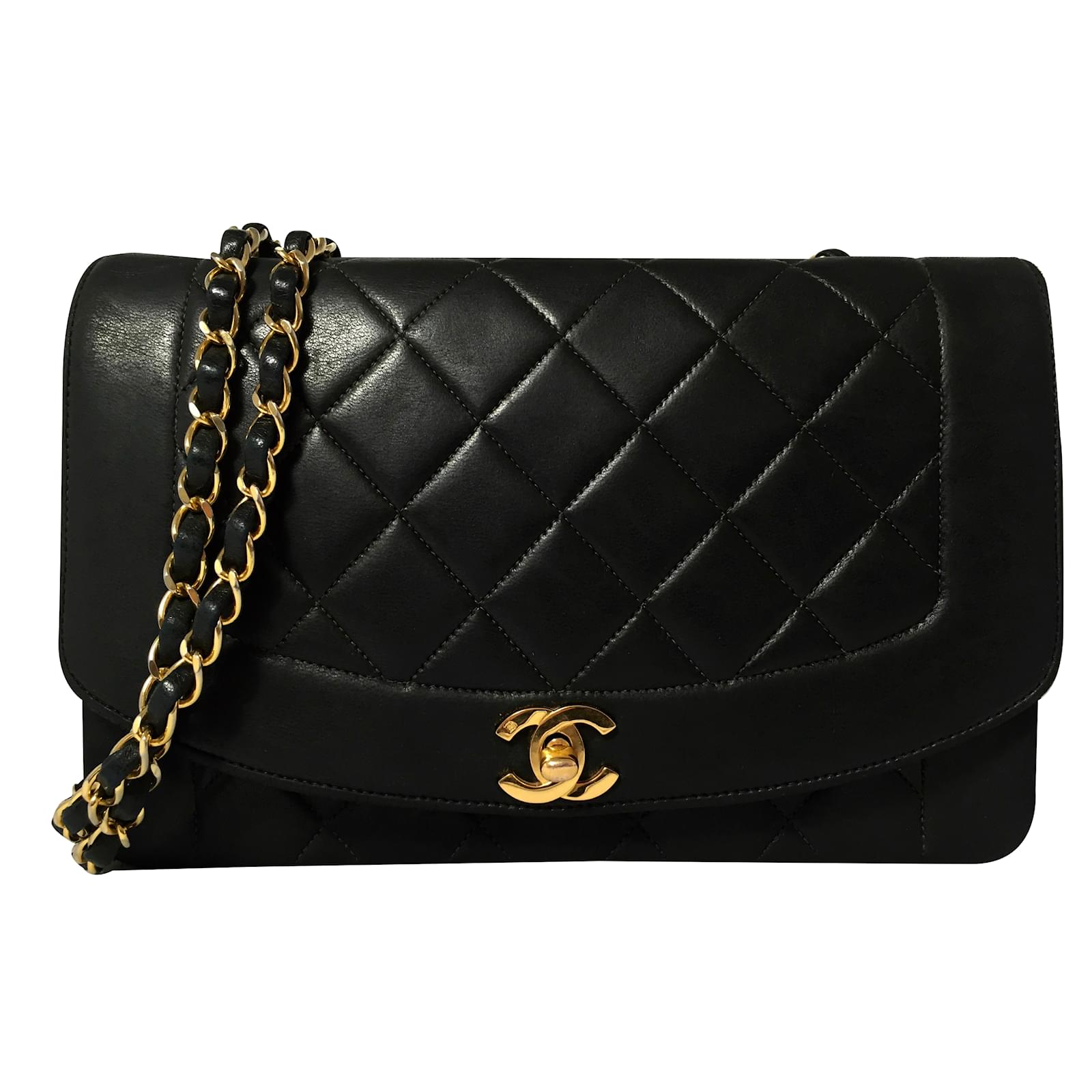 Chanel Timeless vintage Cuir Noir ref.24090 - Joli Closet