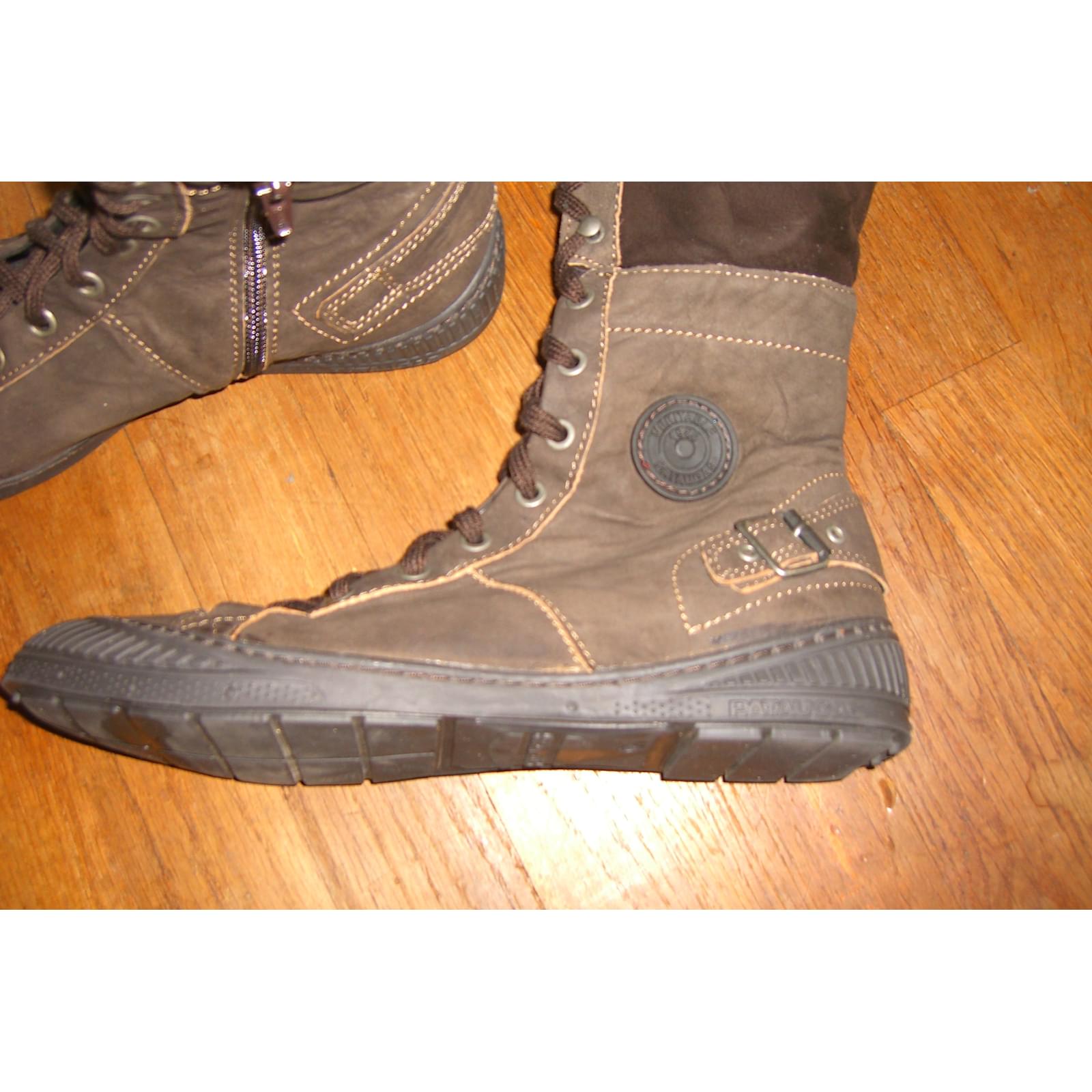 kickers oxfork noir