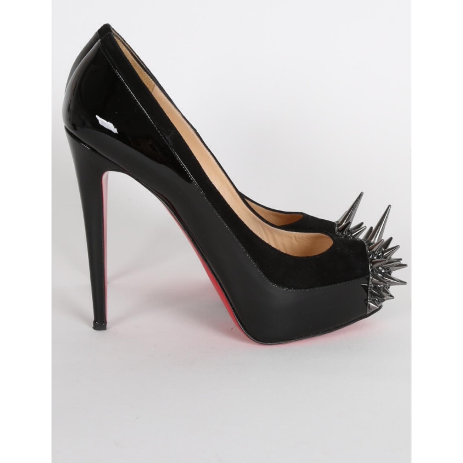 louboutin noir vernis