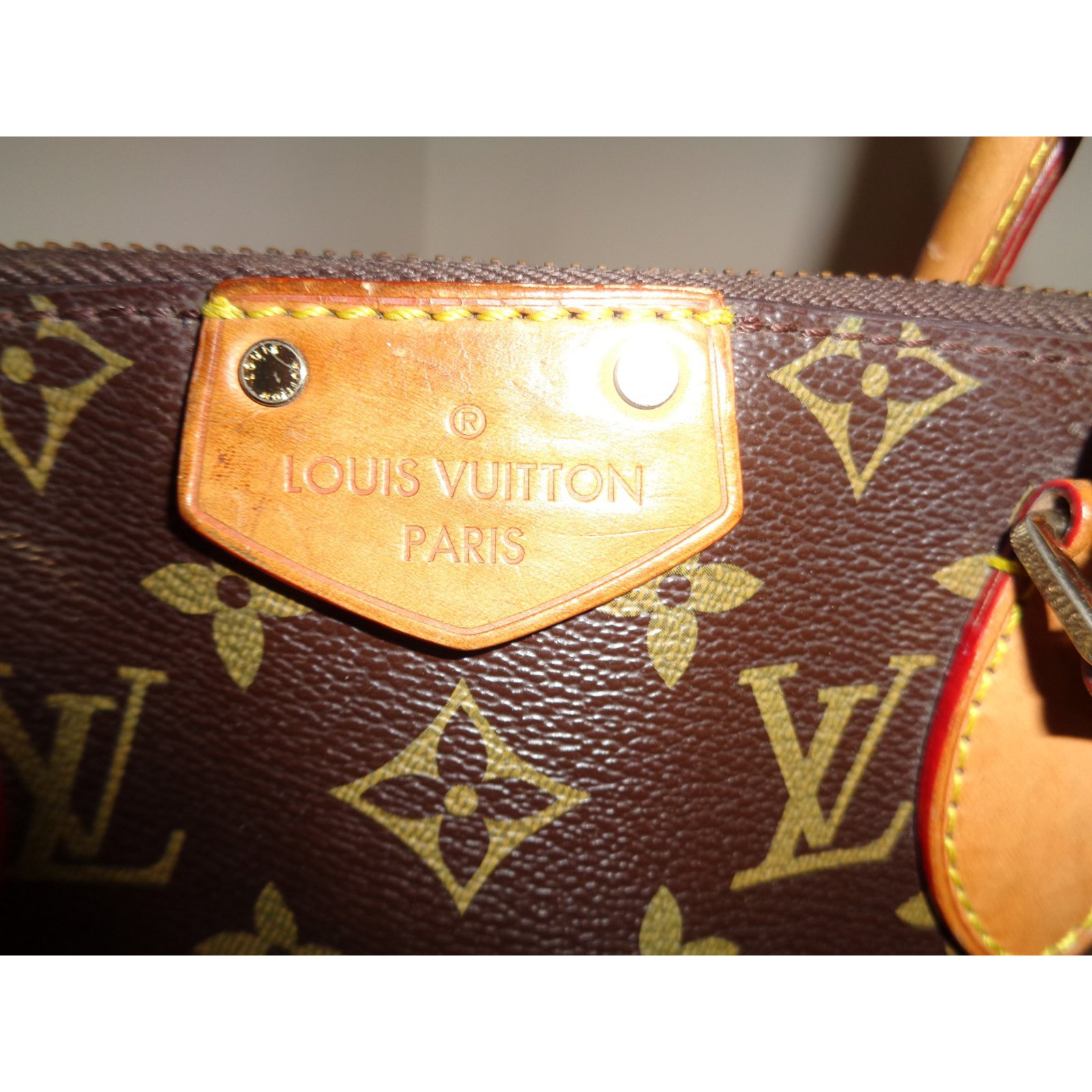 Louis Vuitton Taschen Braun Leder Kunststoff ref.209360 - Joli Closet