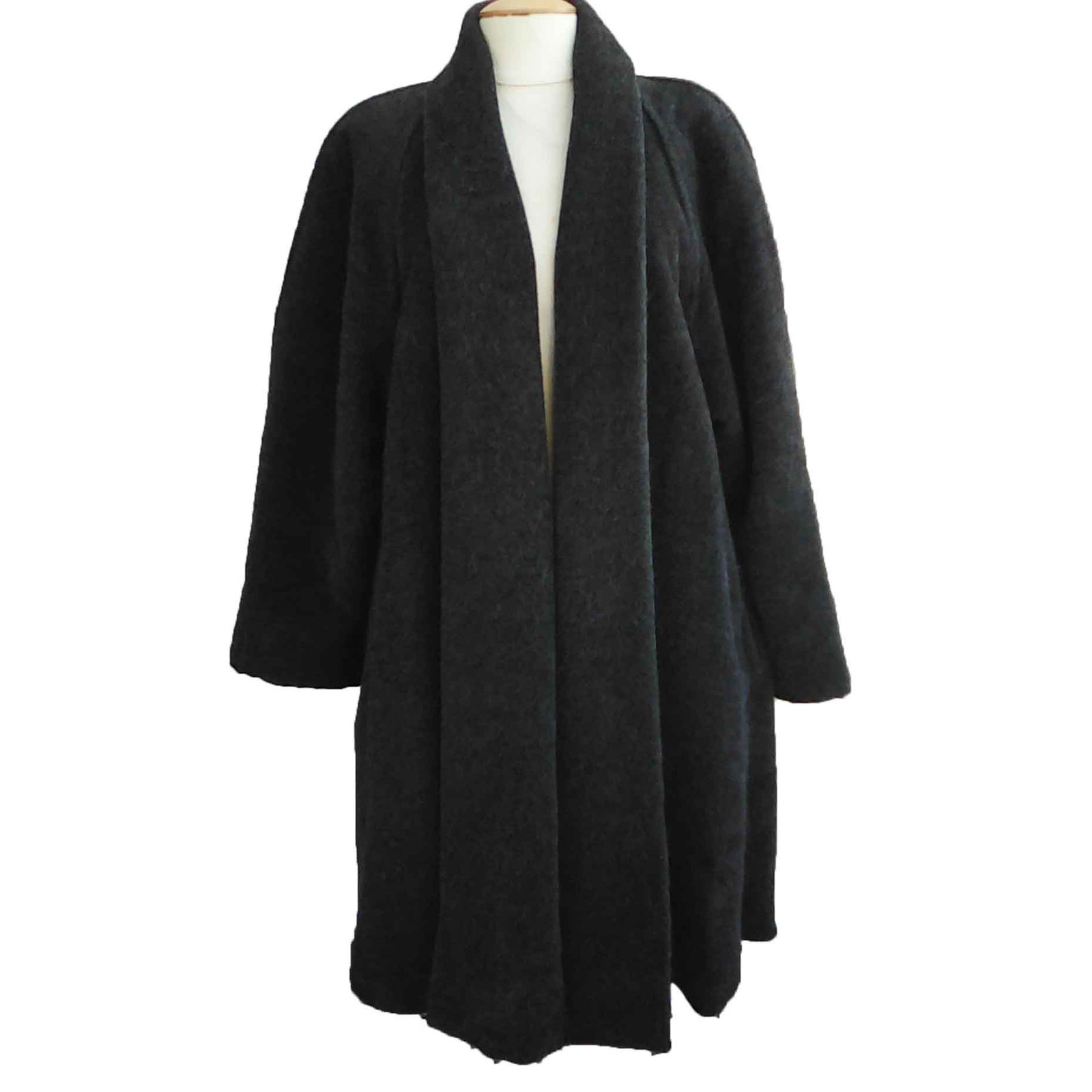 Max Mara Coat Grey Wool ref.26096 - Joli Closet