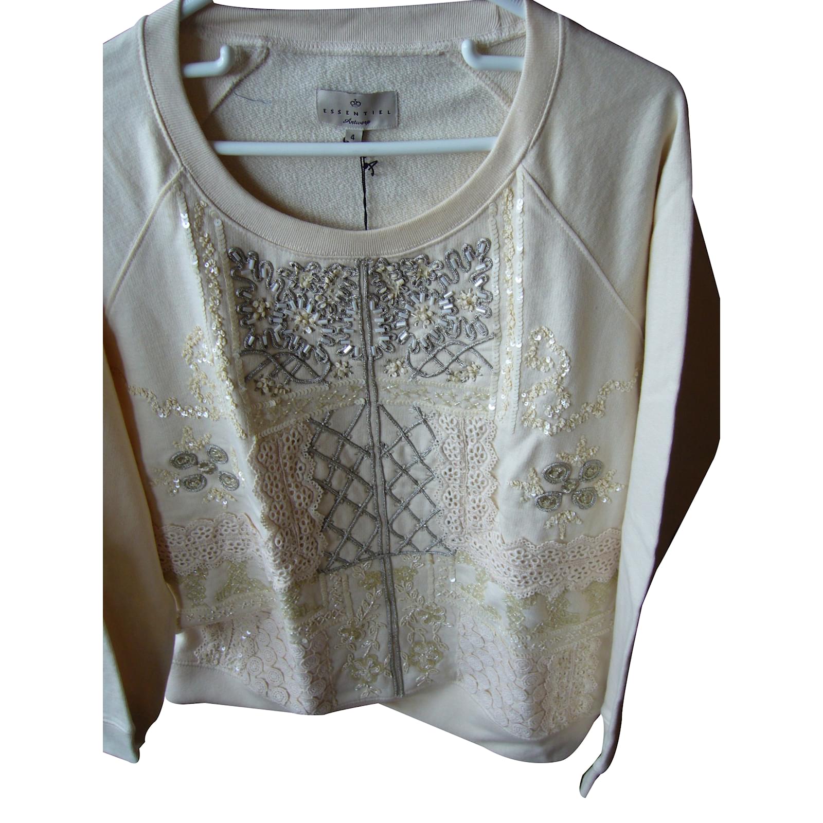 Autre Marque Top 'Essential Antwerp' Coton Blanc ref.26429 - Joli Closet