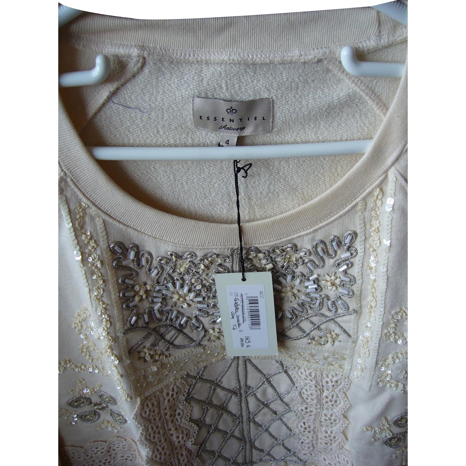 Autre Marque Top 'Essential Antwerp' Coton Blanc ref.26429 - Joli Closet