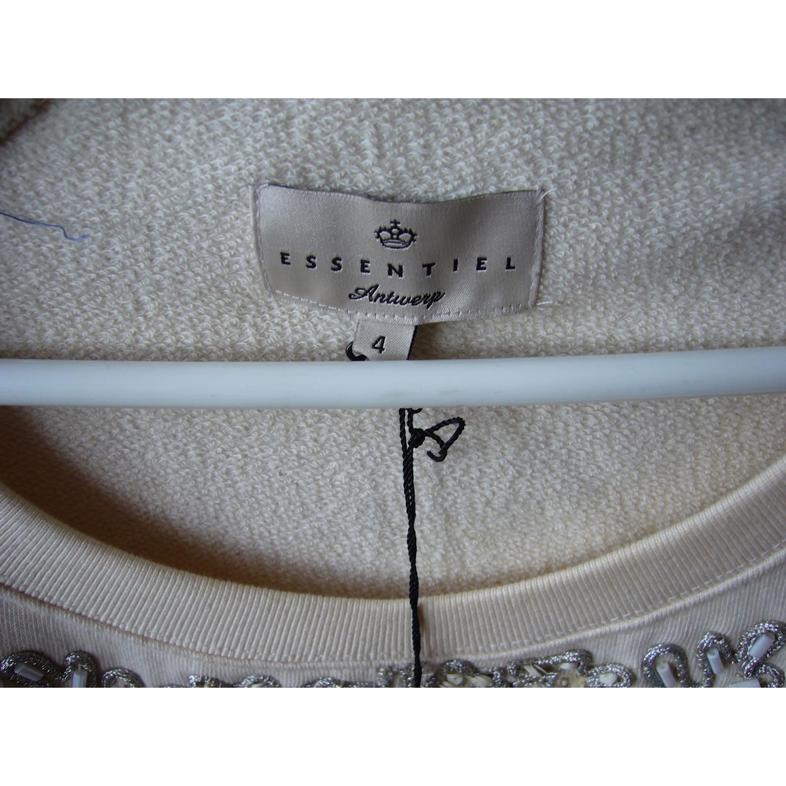 Autre Marque Top 'Essential Antwerp' Coton Blanc ref.26429 - Joli Closet