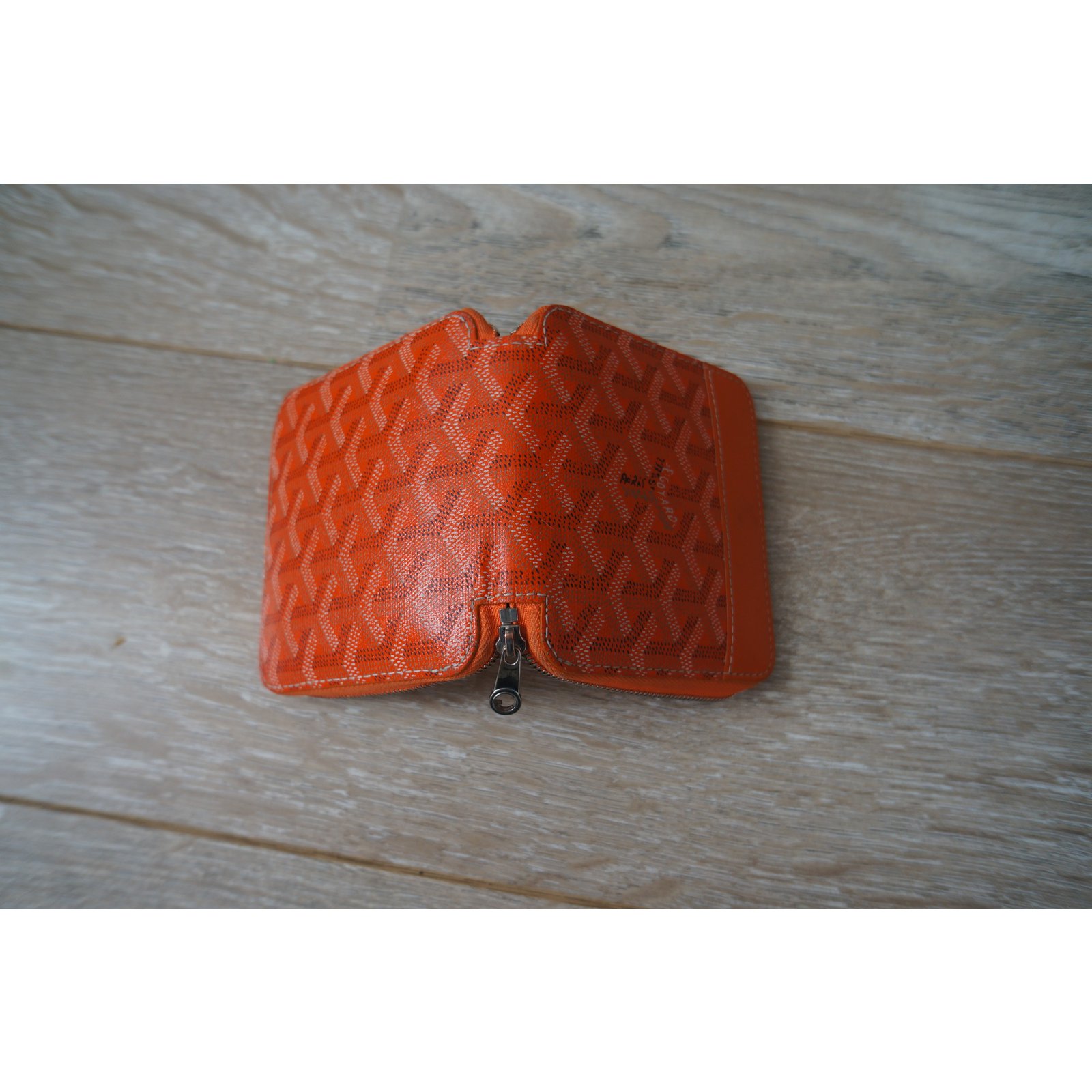 Goyard Purse Orange Leather ref.26436 - Joli Closet