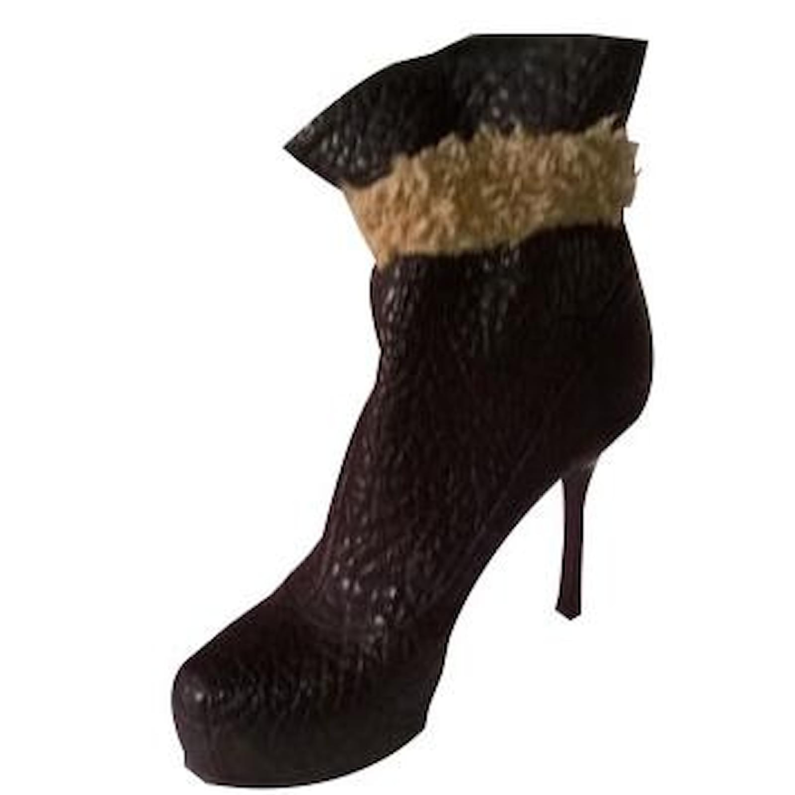 bottine yves saint laurent