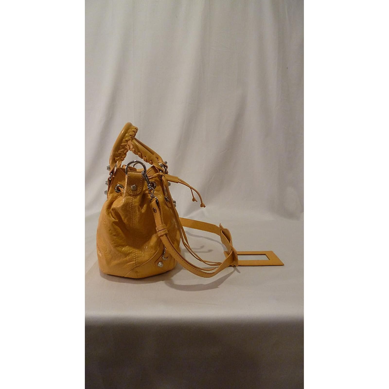 balenciaga giant pom pom bag