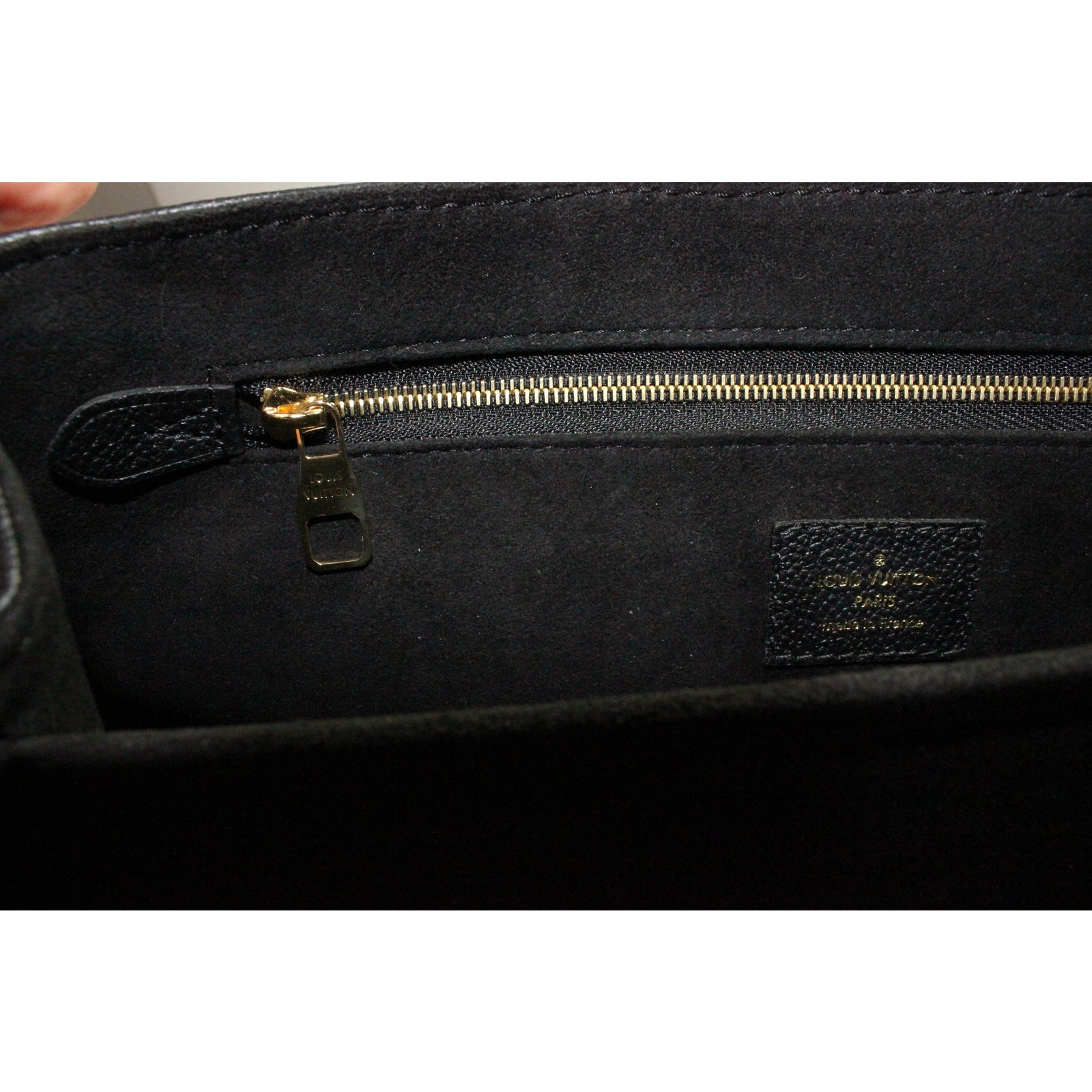 Louis Vuitton Saint Germain MM Black Leather ref.28131 - Joli Closet