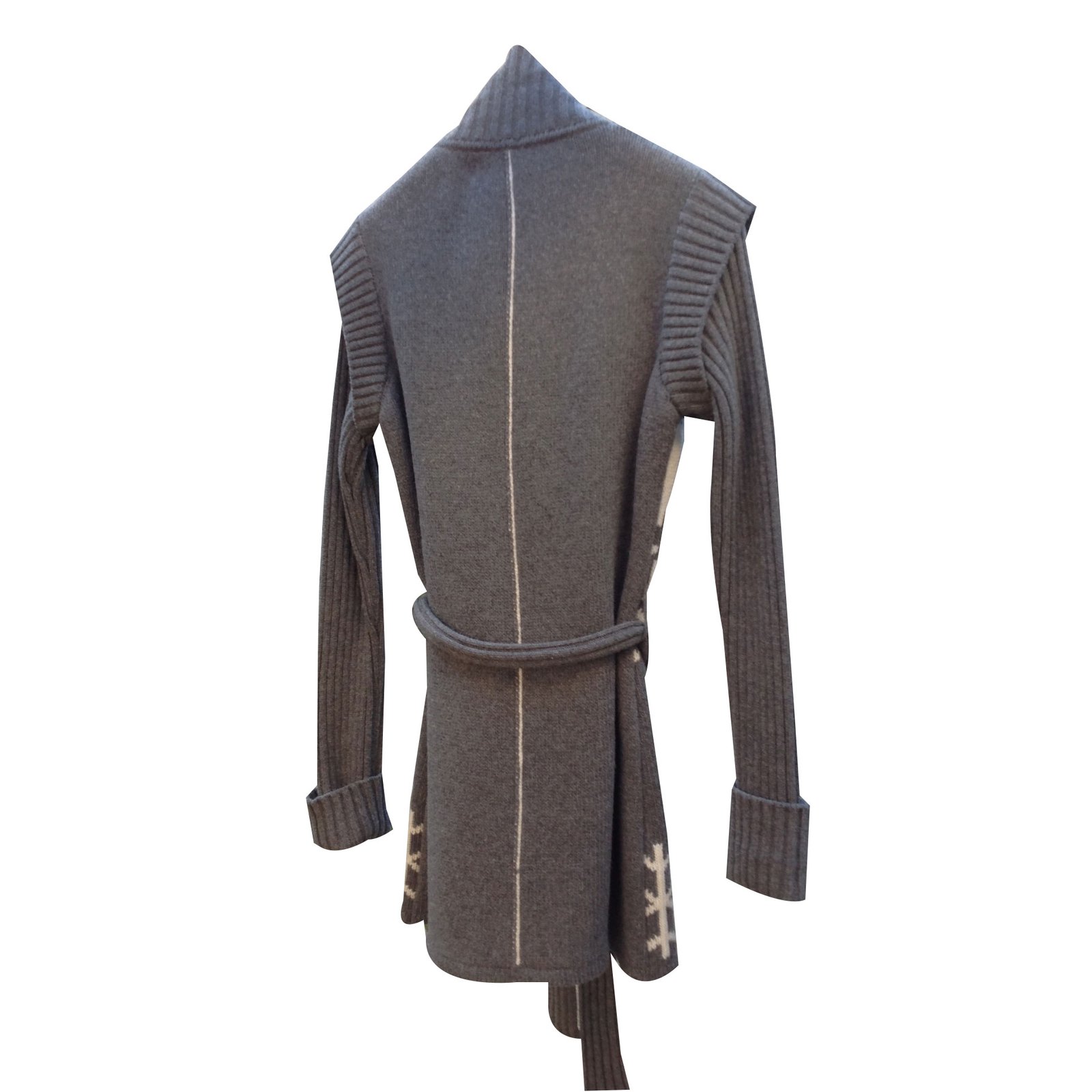Fendi Cardigan Grey Wool ref.28955 - Joli Closet
