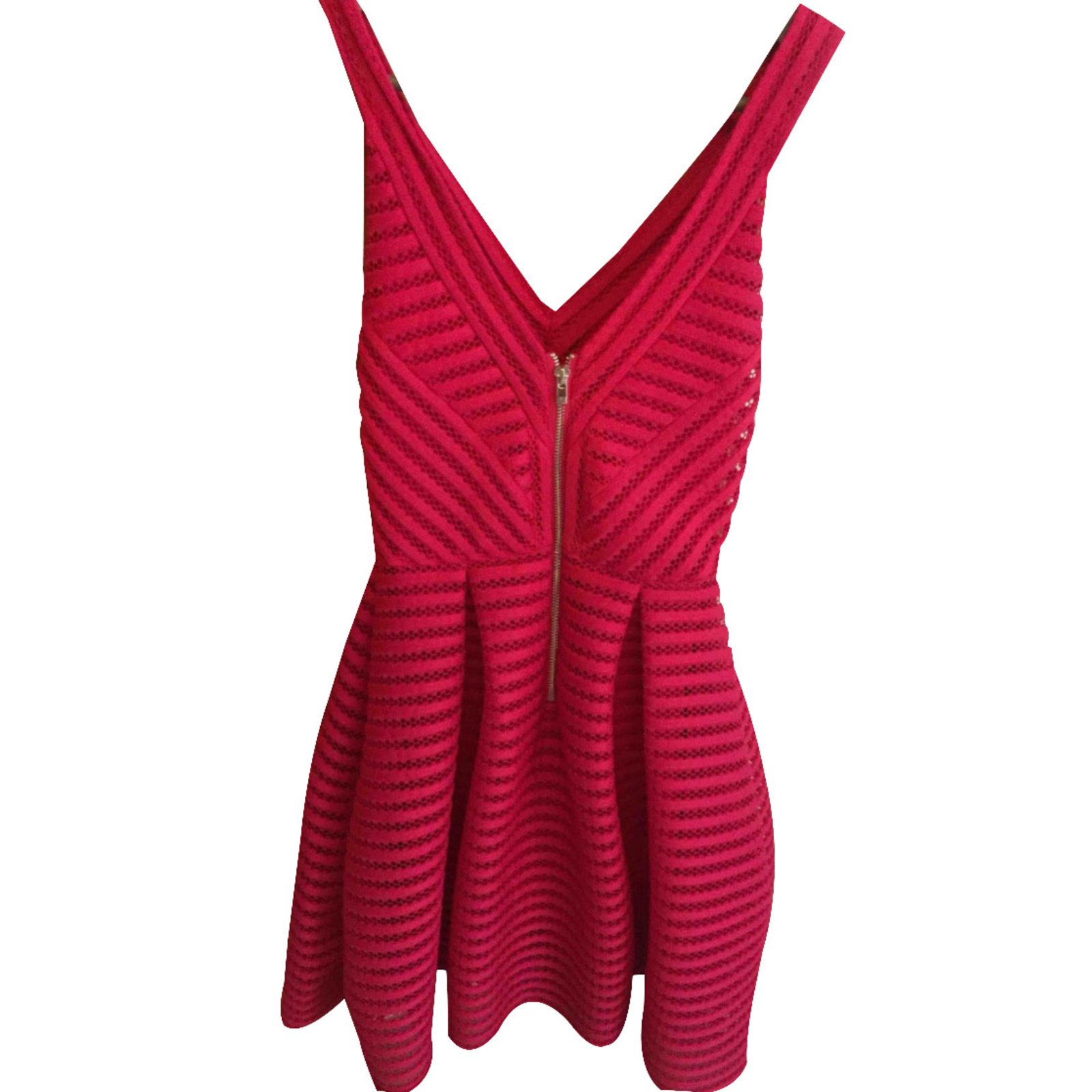 Maje Dress Pink Polyester ref.29680 - Joli Closet