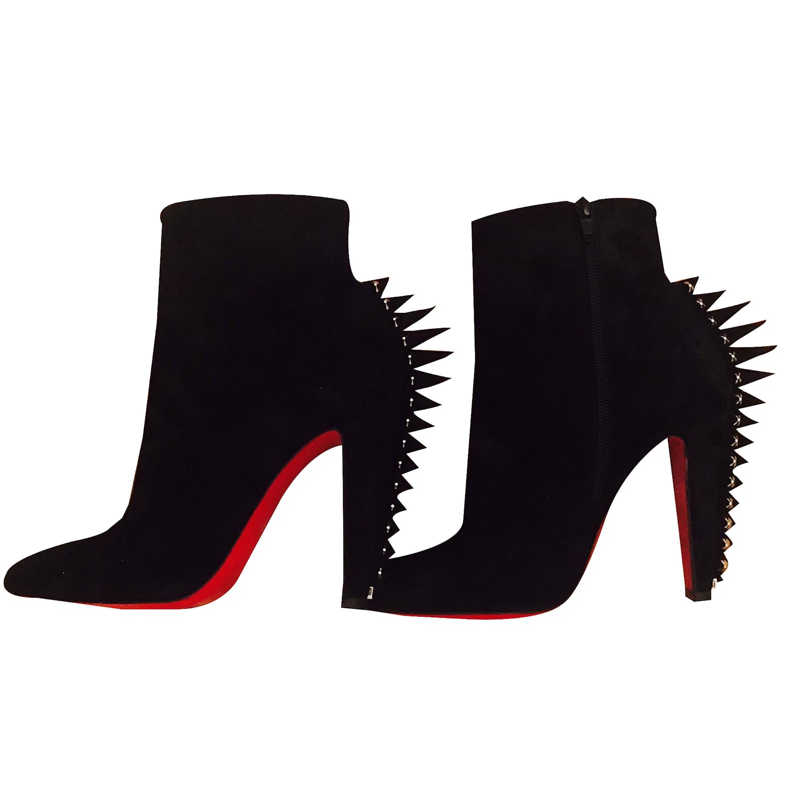 bottine louboutin femme