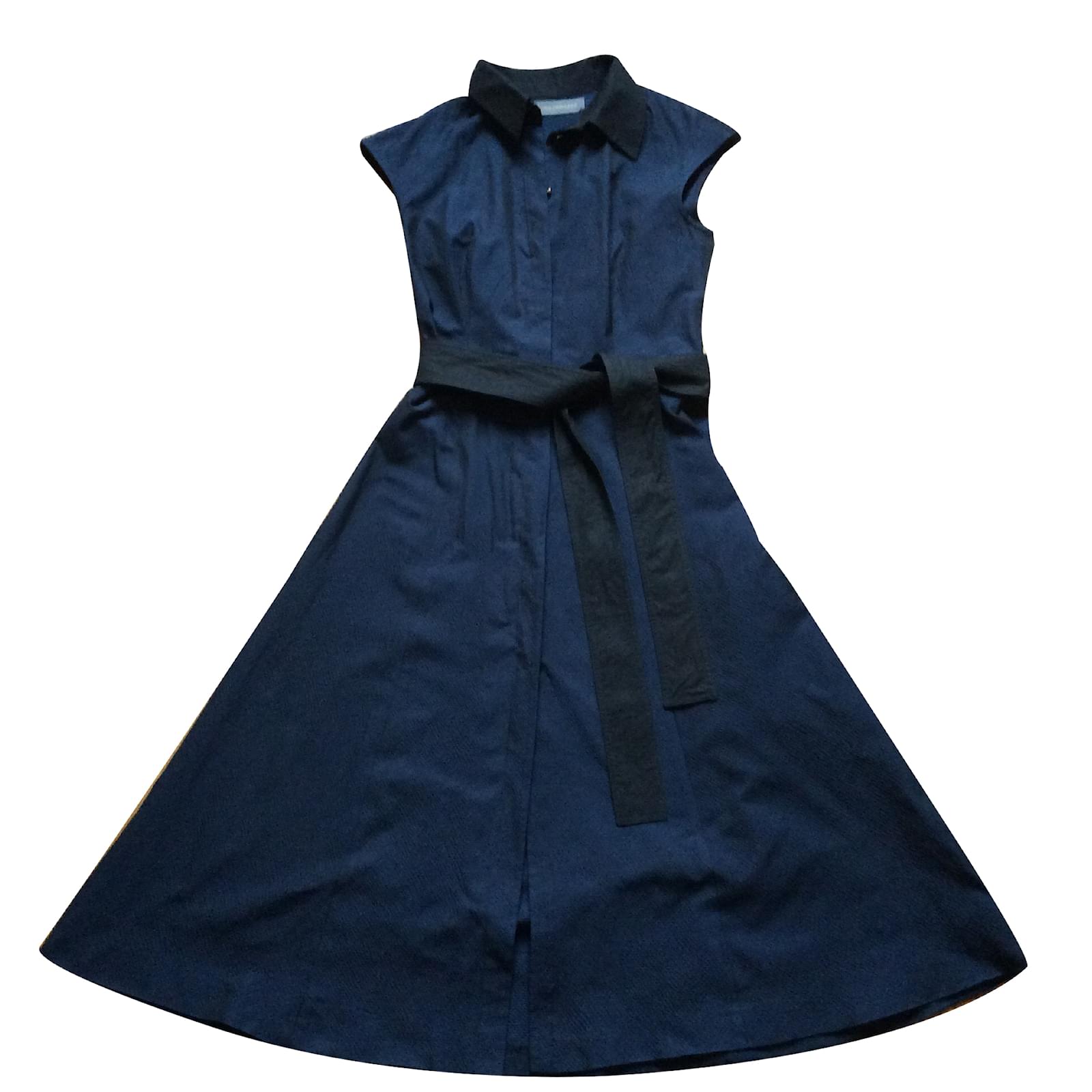 Robes Innamorato Robe neuve coloris bleu nuit et noir, taille 38