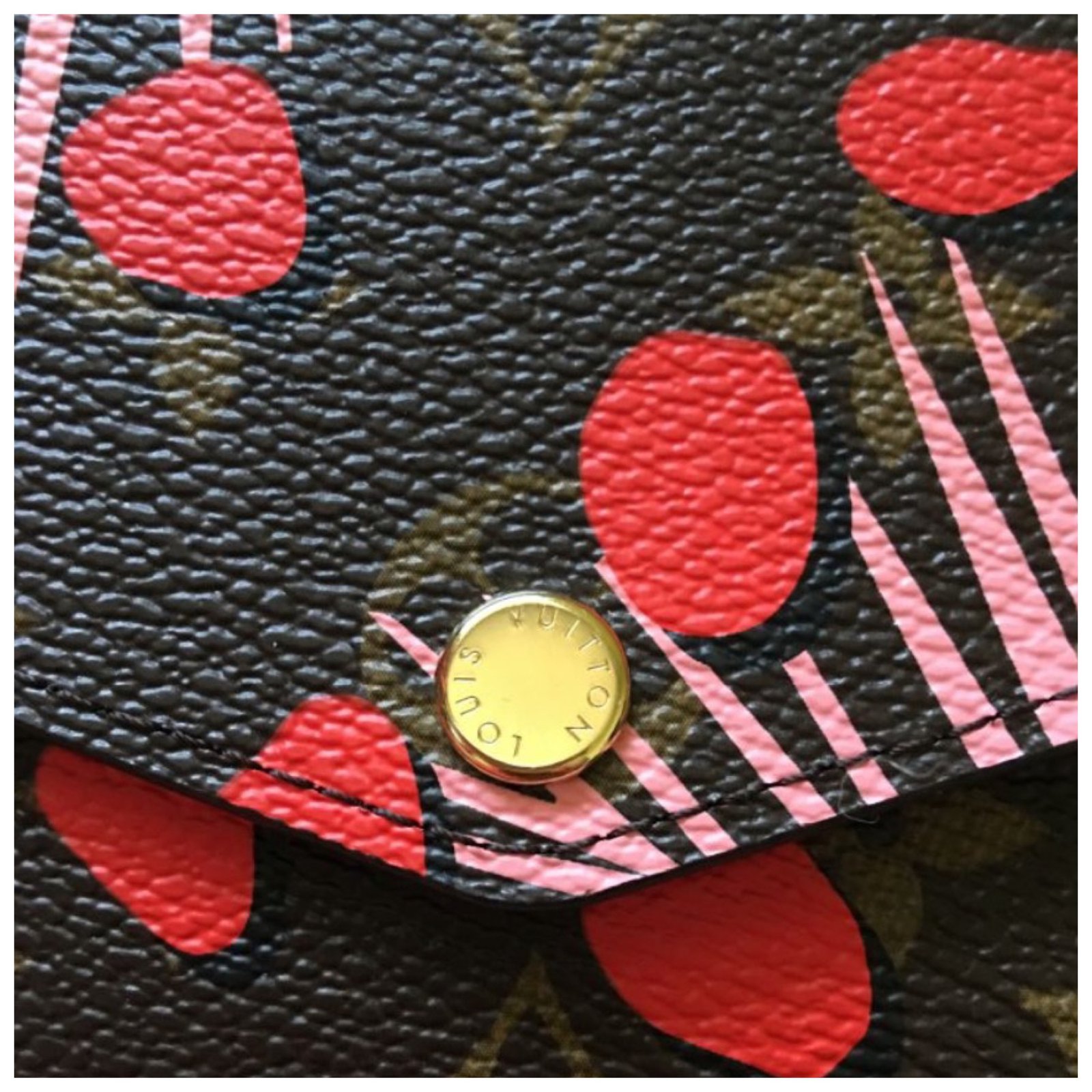 Louis Vuitton Sarah Monogram Palm Springs Jungle 2016 SOLD'OUT Brown Pink  ref.30233 - Joli Closet