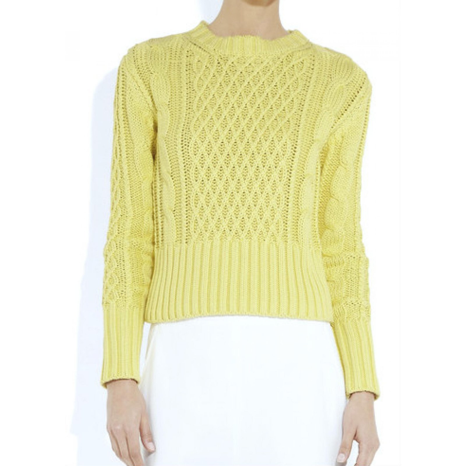 Acne Sweater Lia Cable Cotton ref.30903 - Joli Closet