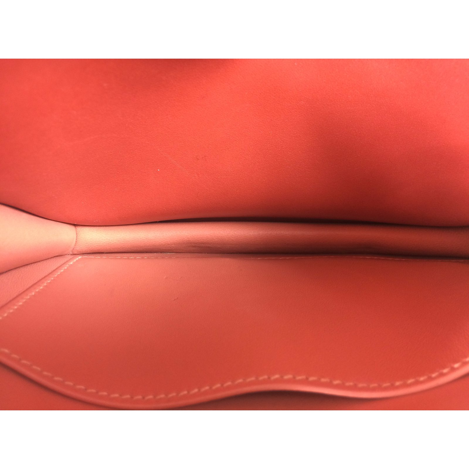 Hermès Constance 18 Swift Brique Red Orange Leather ref.31612 - Joli Closet