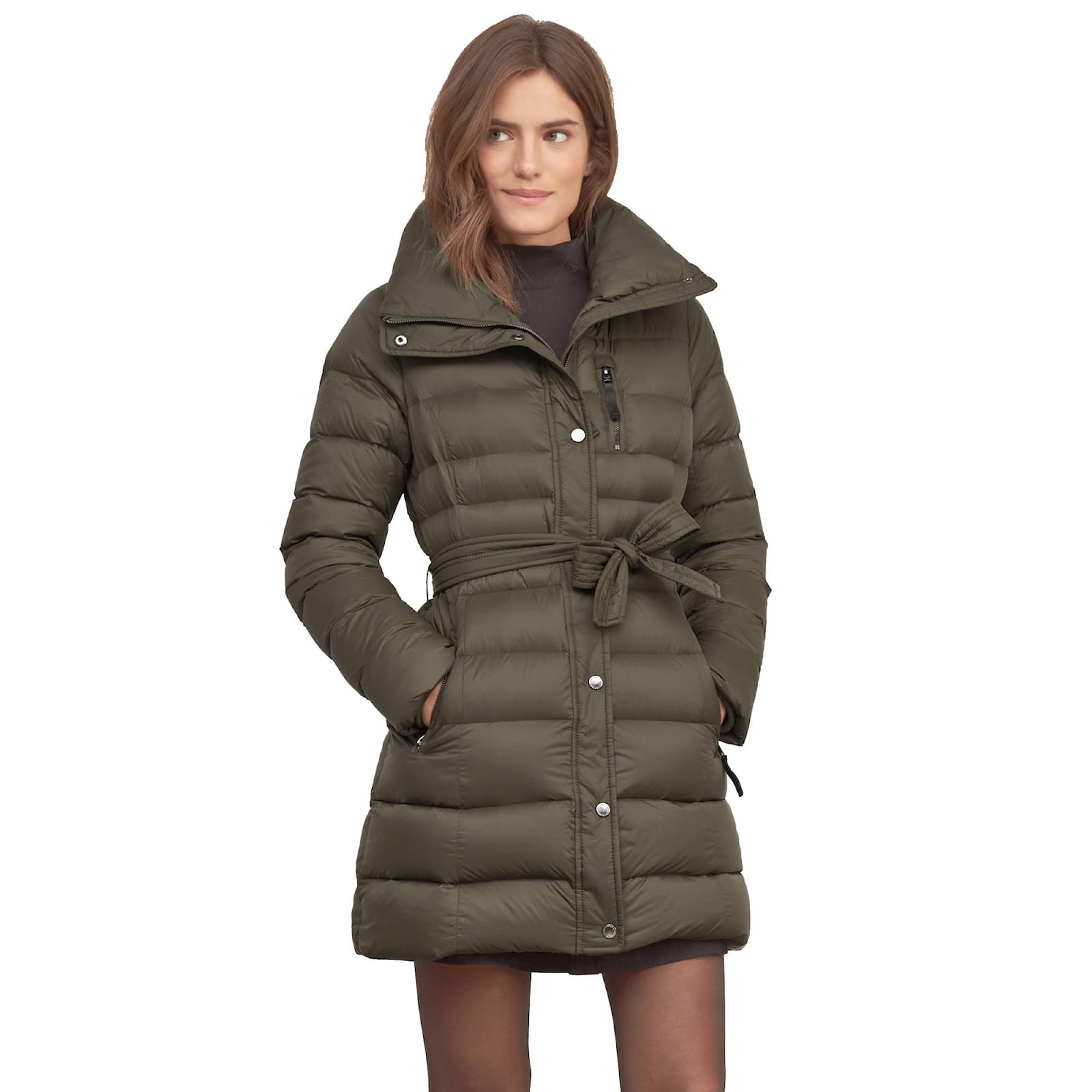 Abercrombie stretch midthigh down parka sale