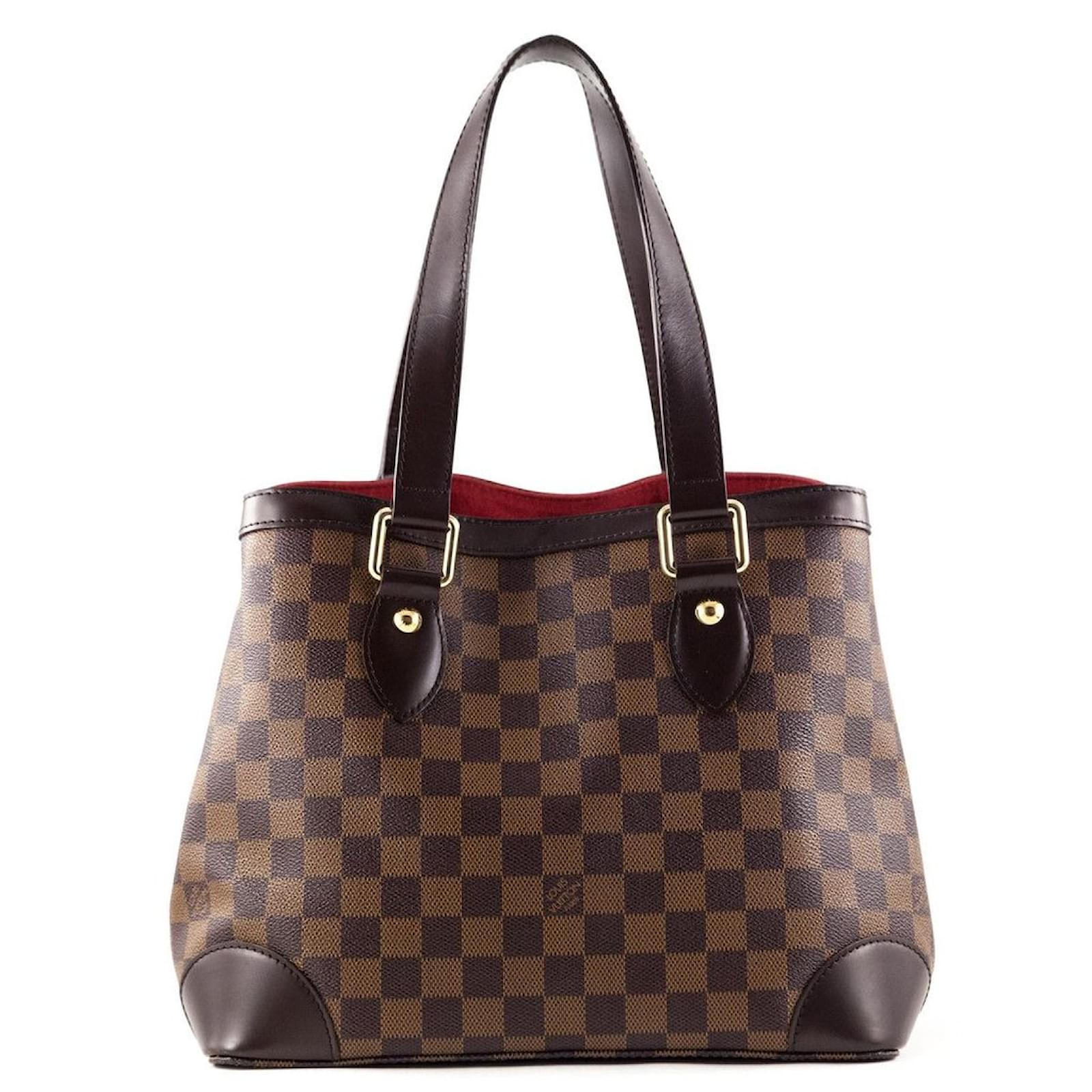 Louis Vuitton hampstead pm Brown Leather ref.32373 - Joli Closet