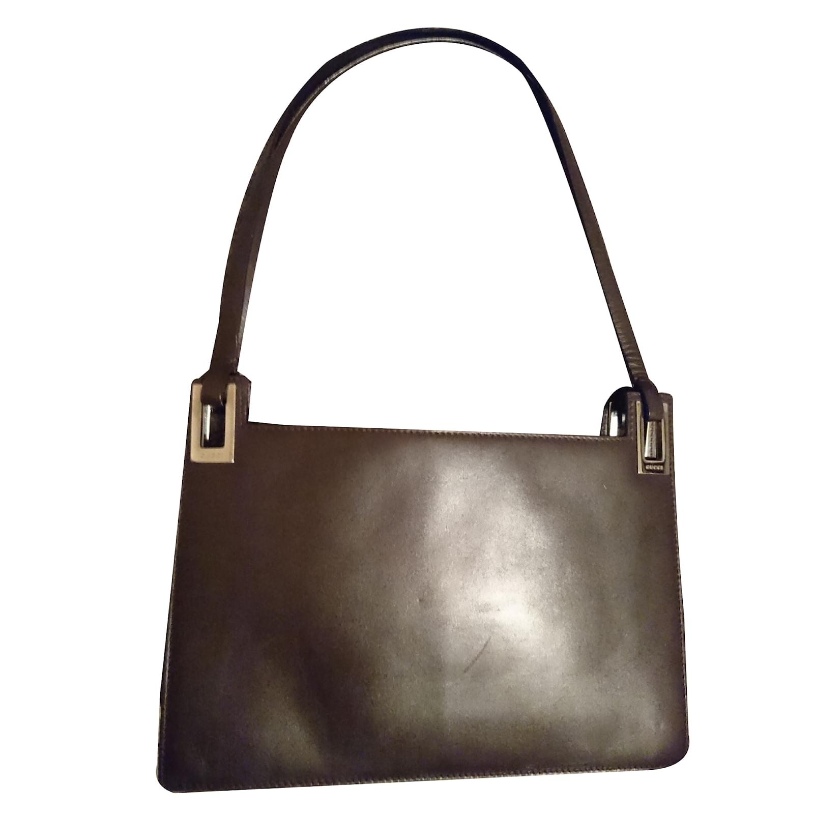 Gucci Handbag Brown Leather Ref 33312 Joli Closet gucci-handbag-brown-leather-ref-33312-joli-closet