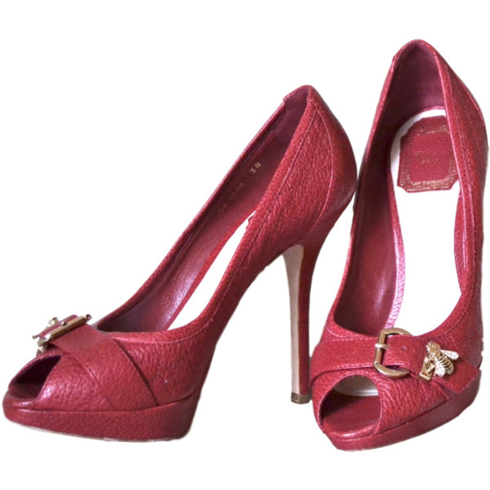 Dior Heels Pink Leather ref.33390 - Joli Closet