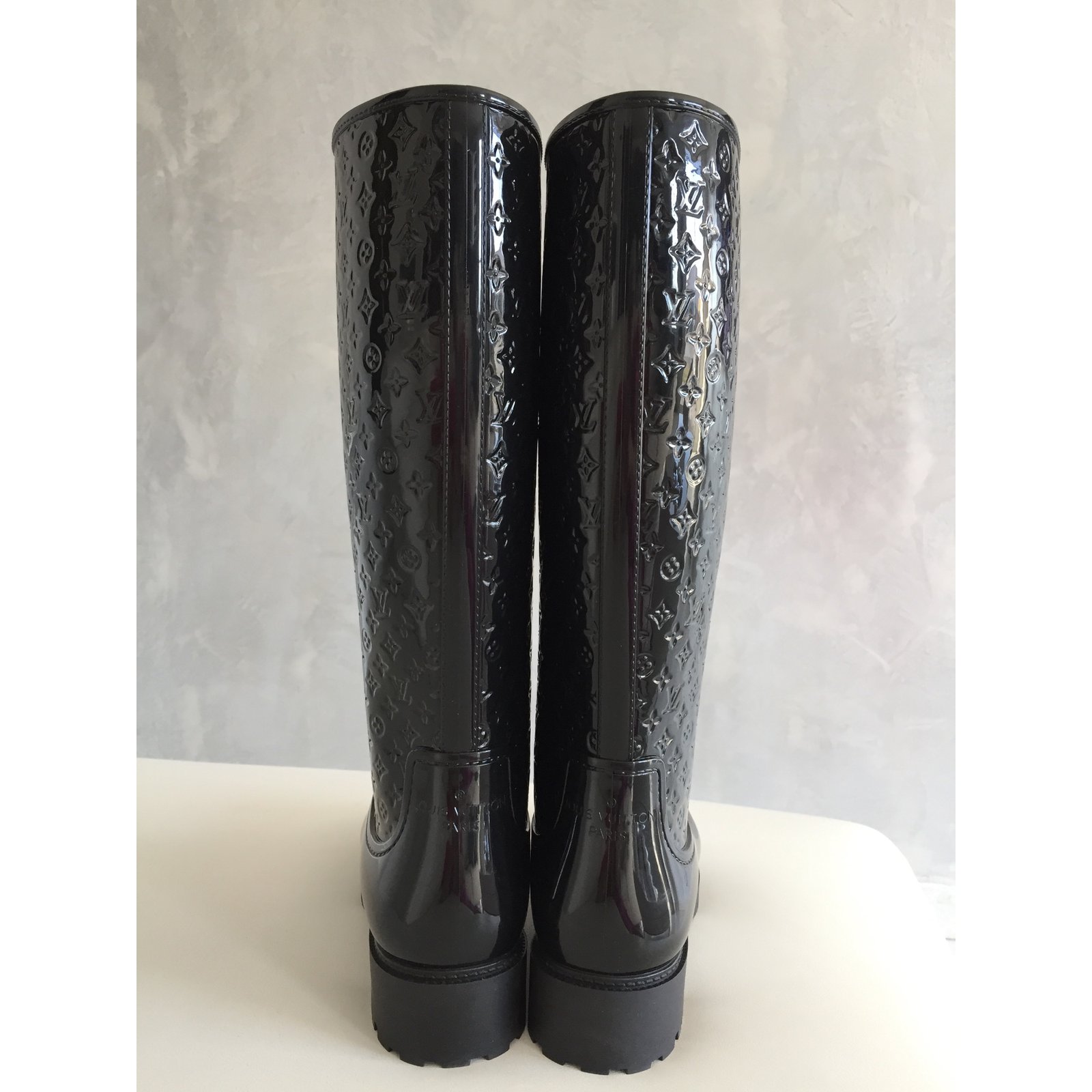 Louis Vuitton Boots Black Rubber ref.34241 - Joli Closet