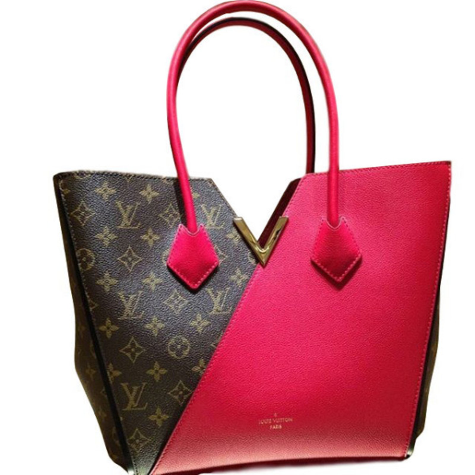Sacs à main Louis Vuitton Kimono Monogram Cuir Rouge ref.34487 - Joli Closet