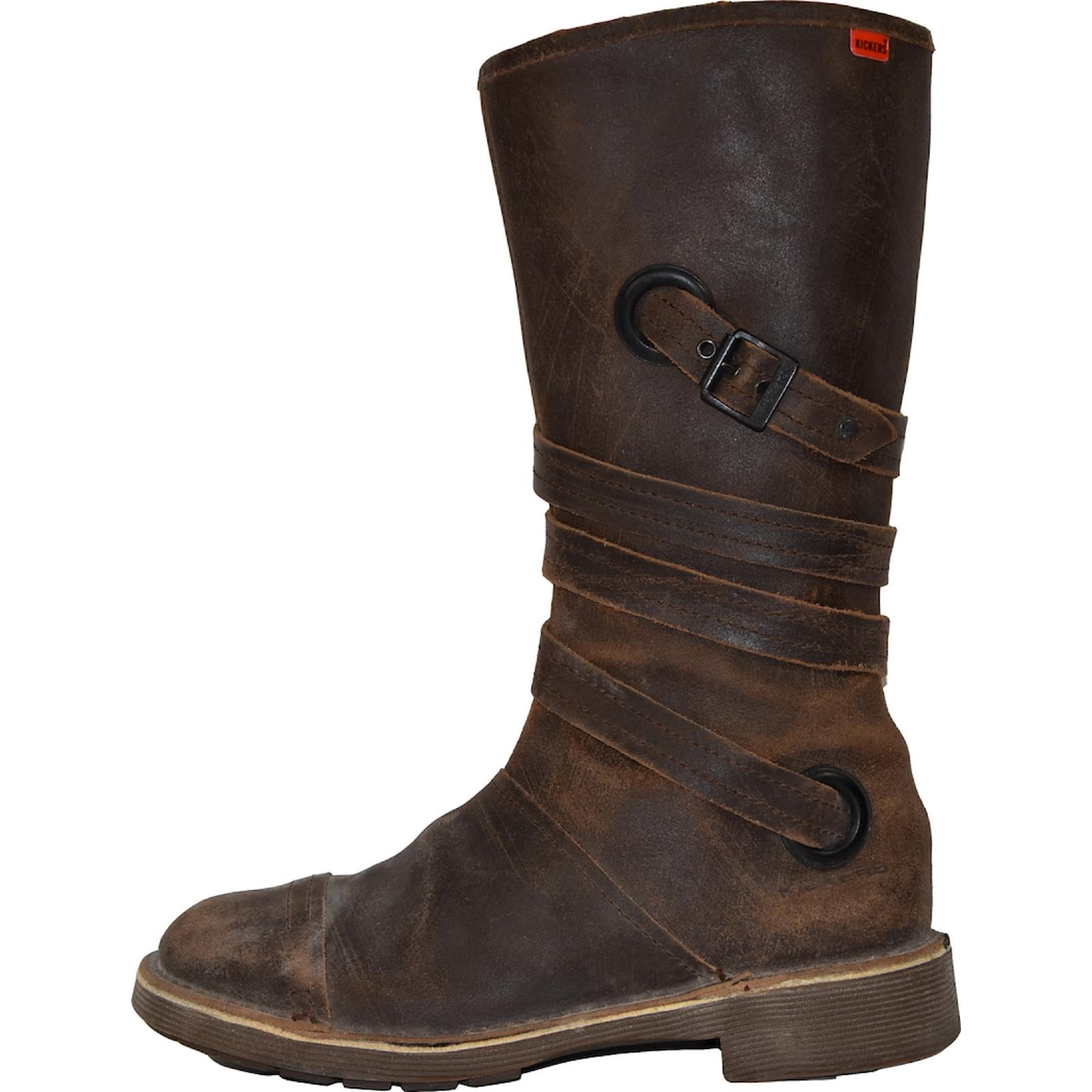 bottines femme kickers